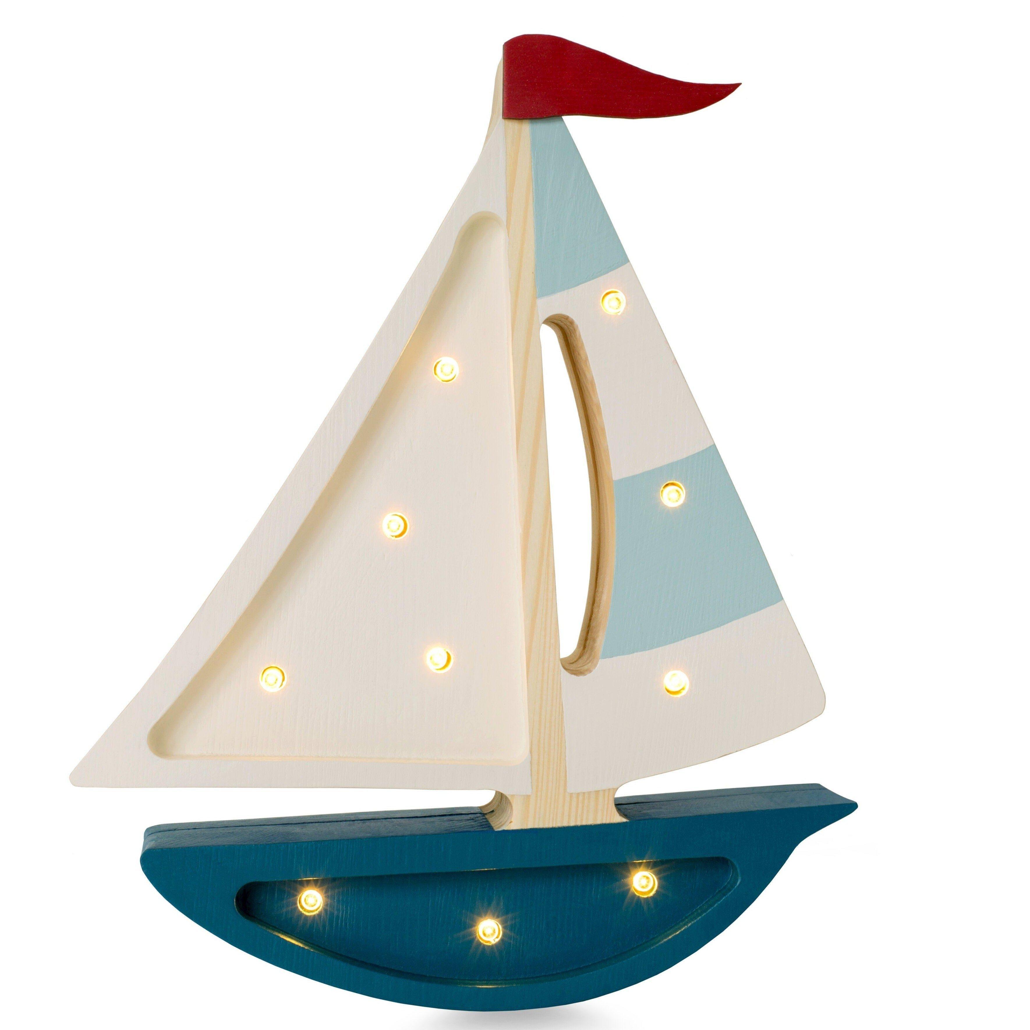 Janie and Jack Mini Sailboat Lamp