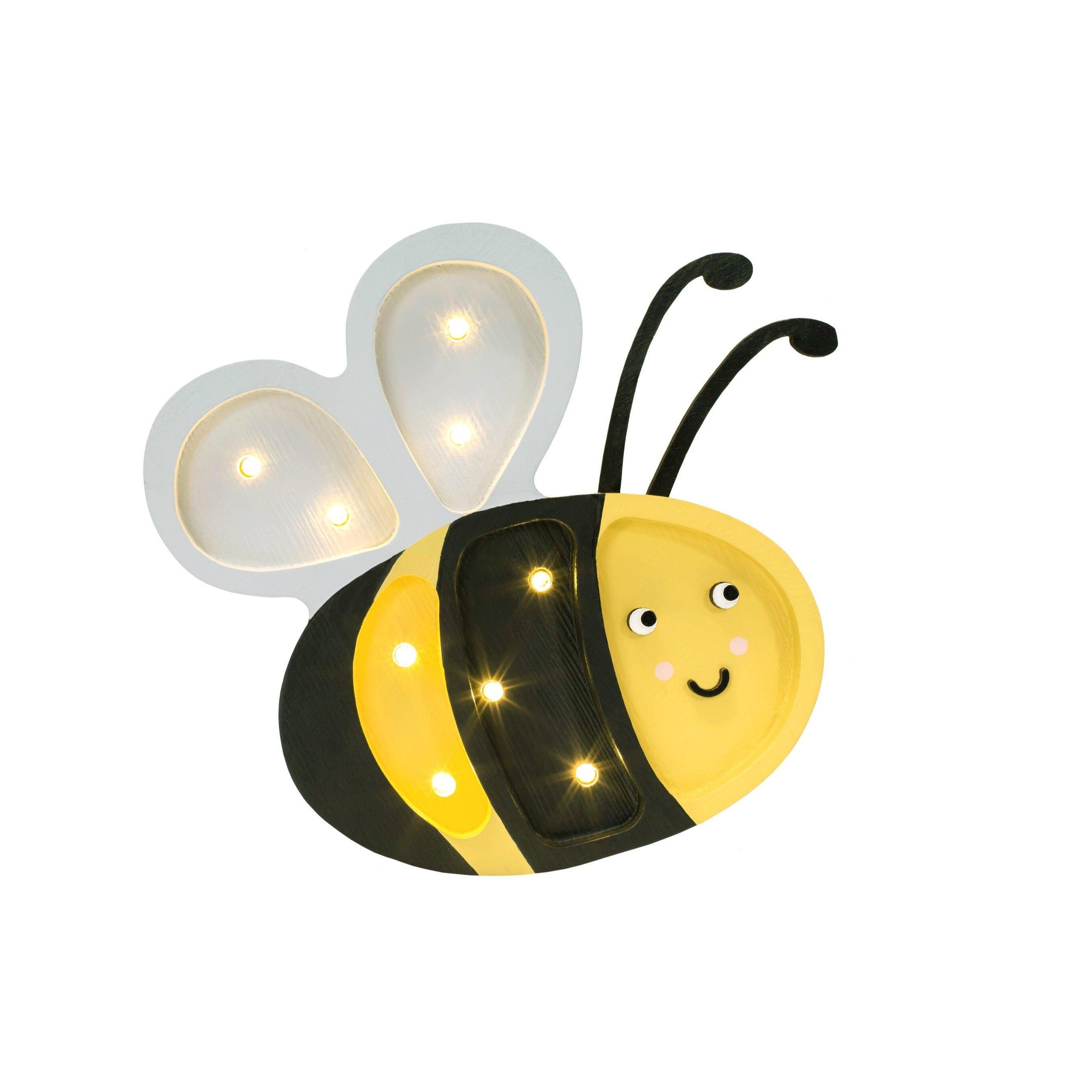 Janie and Jack Mini Happy Bee Lamp