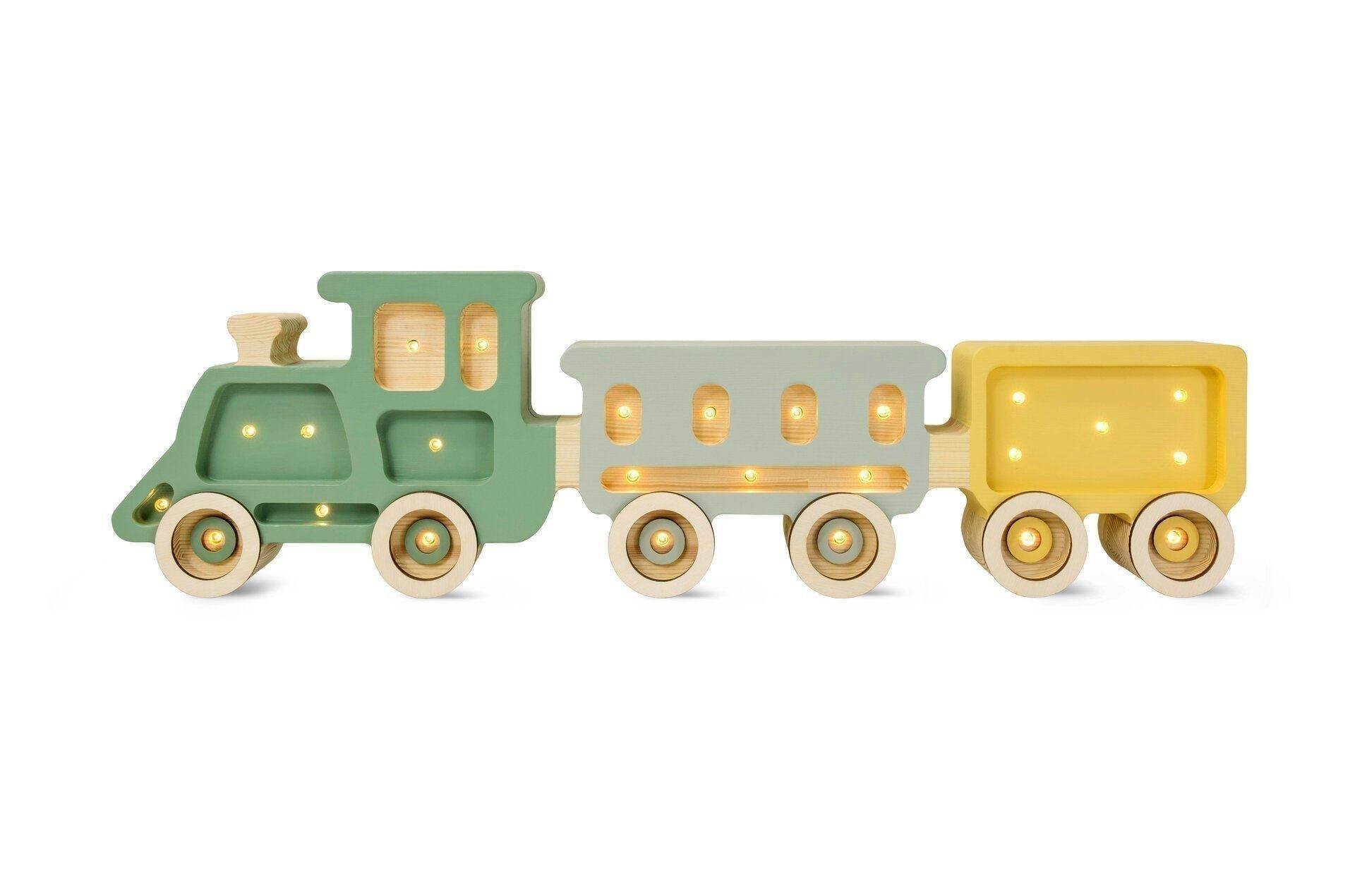 Janie and Jack Train Lamp