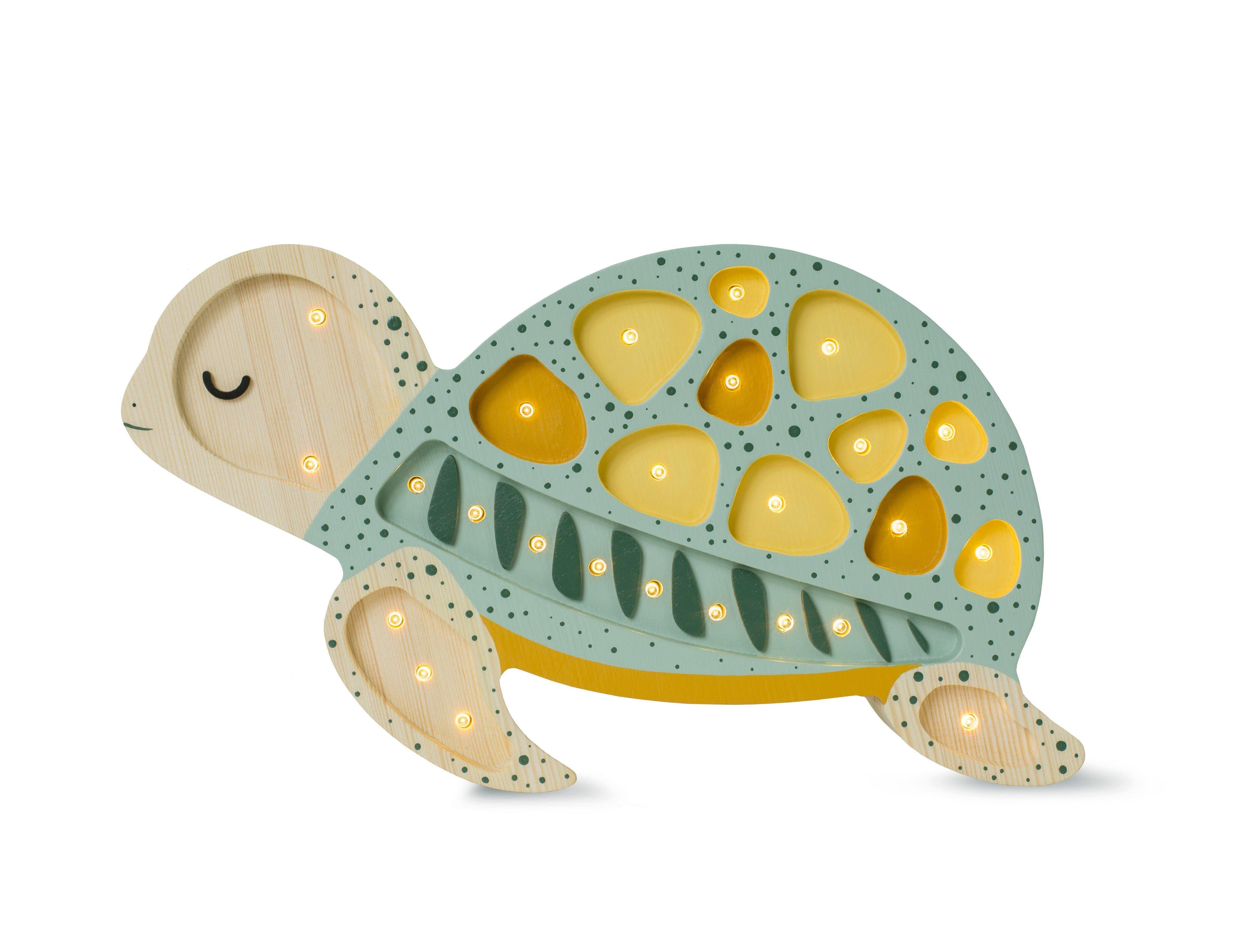 Janie and Jack Turtle Lamp