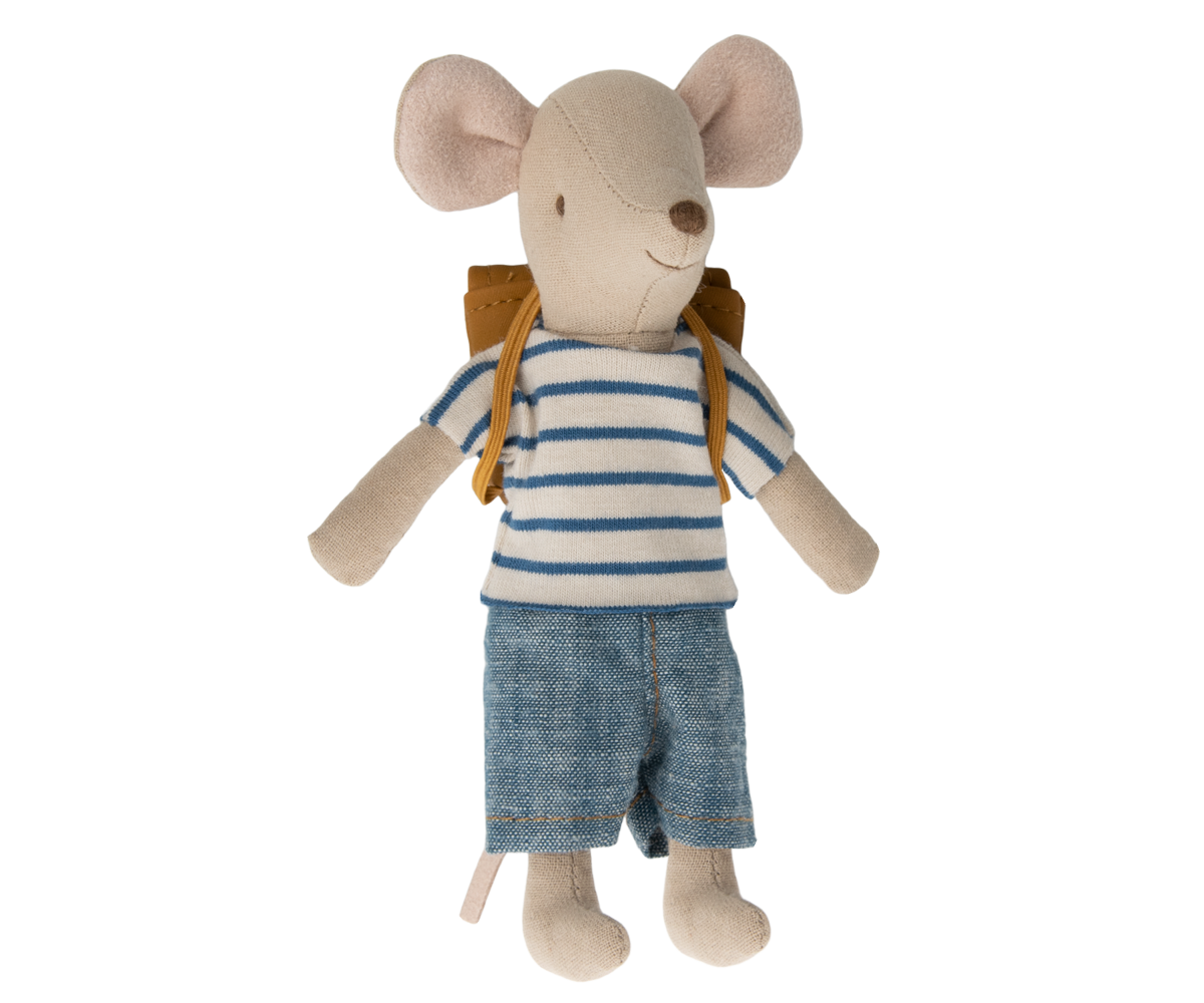 Janie and Jack Tricycle Mouse, Big Brother - Blue