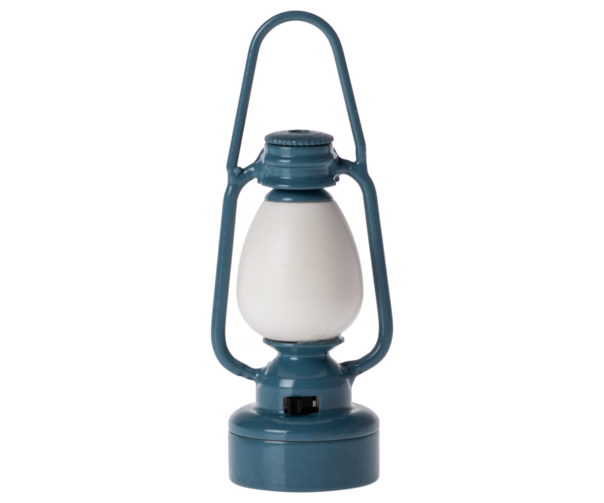 Janie and Jack Vintage lantern, Mouse - Blue