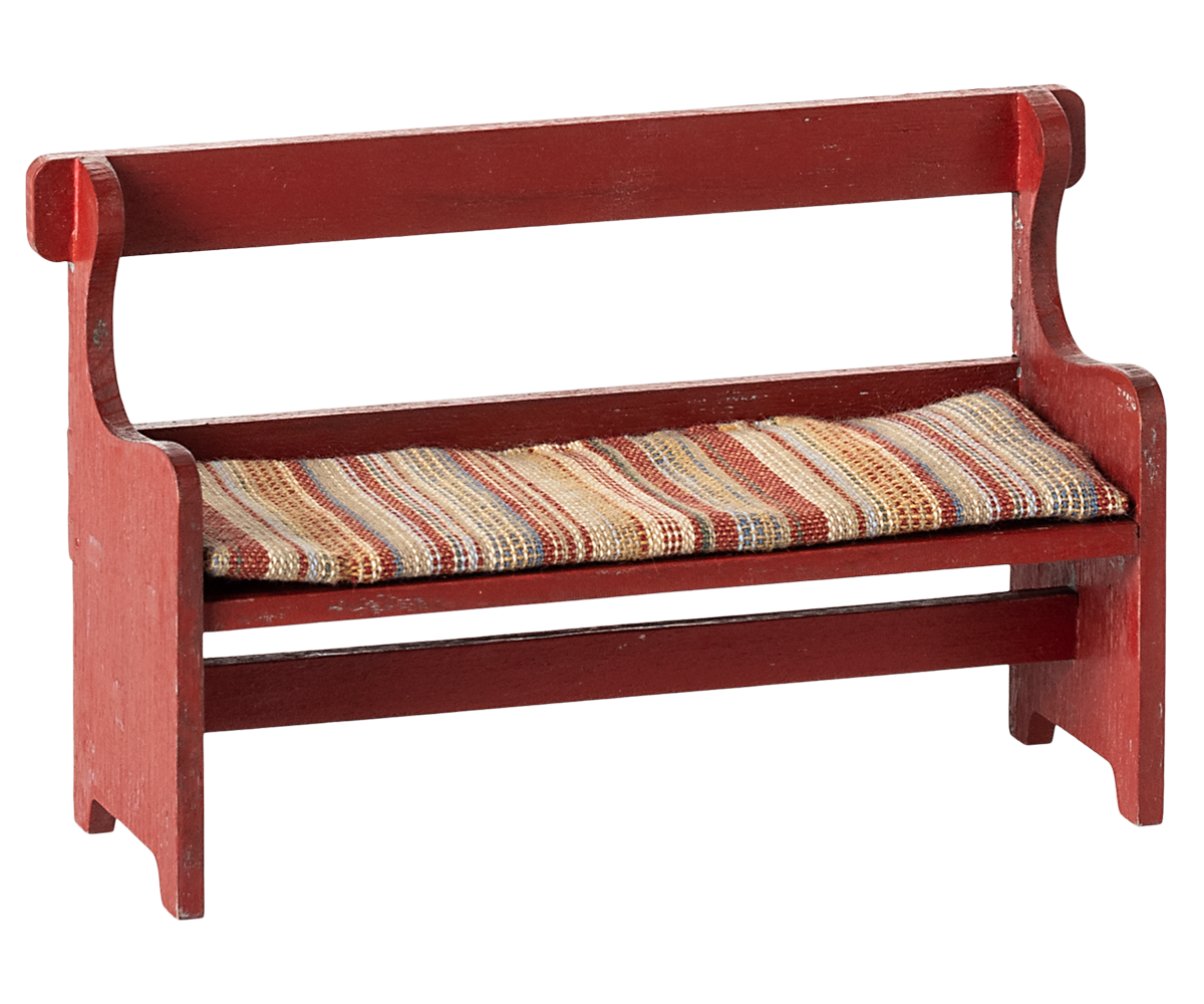 Janie and Jack Bench, Mouse - Red