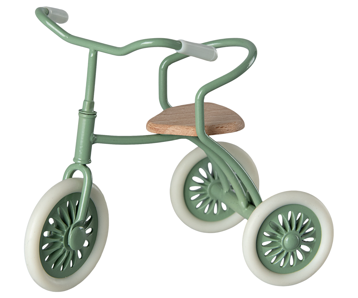 Janie and Jack Abri a tricycle, Mouse - Green