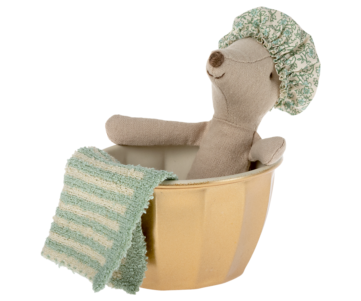 Janie and Jack Wellness Mouse, Big Sister - Mint