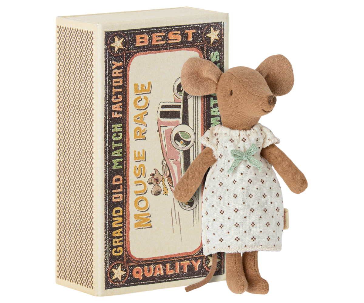 Janie and Jack Big Sister Mouse in Box - Nightgown