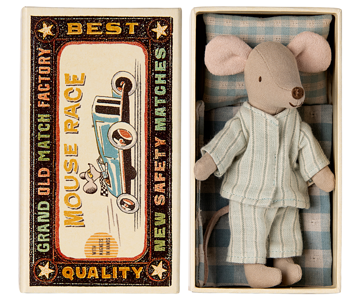 Janie and Jack Big Brother Mouse in Box - Mint