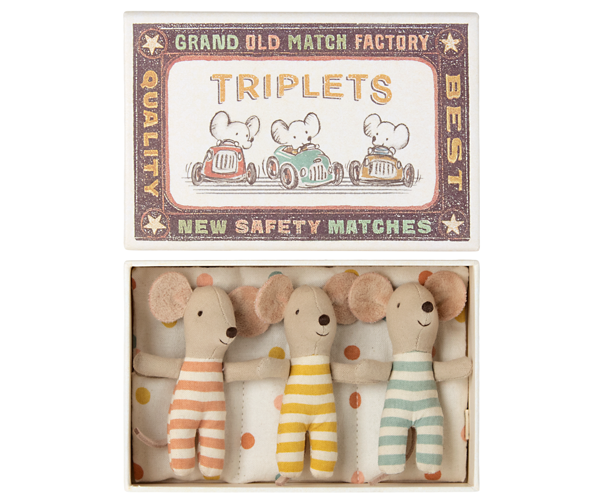 Janie and Jack Baby Triplets in Box