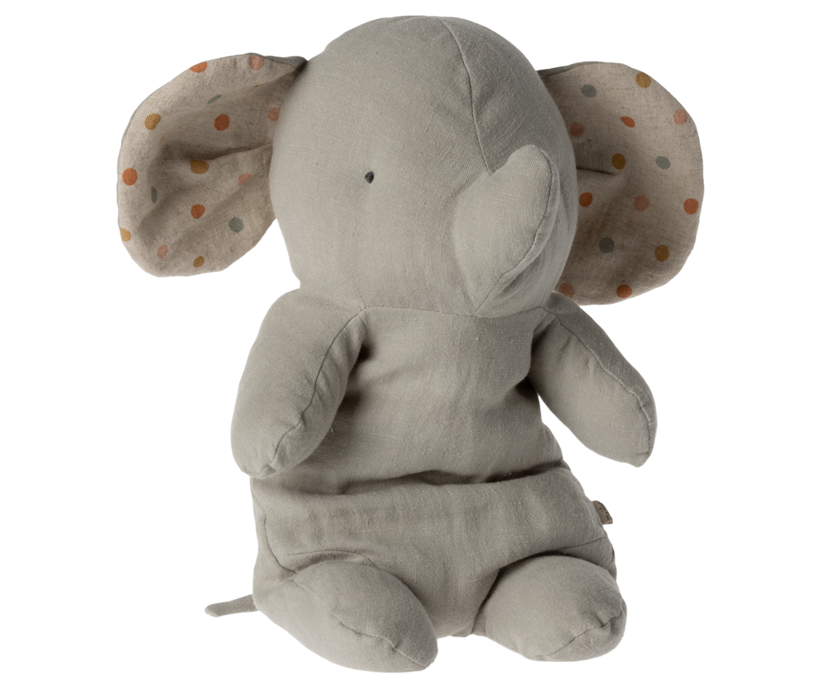 Janie and Jack Elephant, Medium - Grey