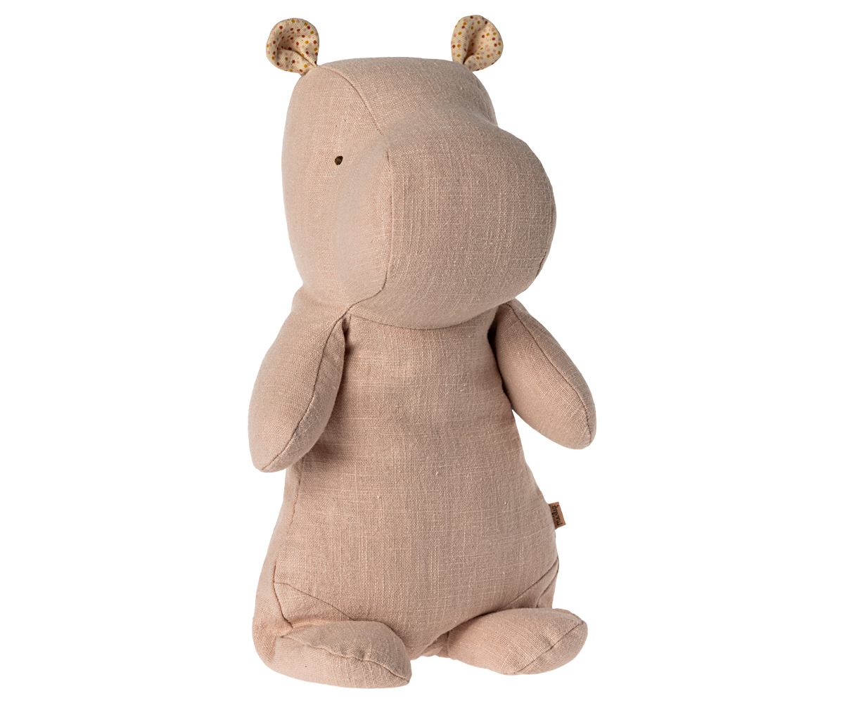 Janie and Jack Hippo, Medium - Light Rose