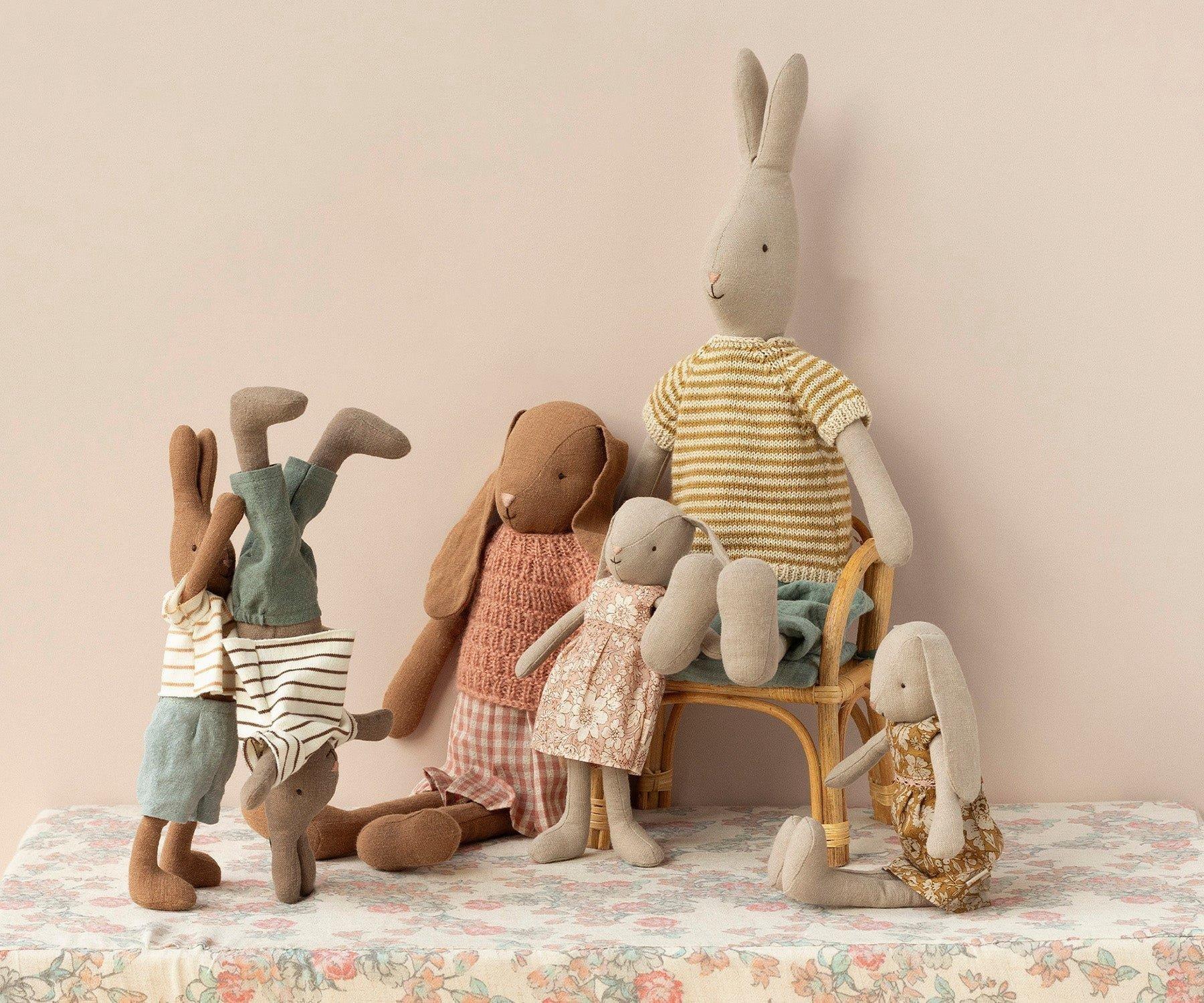 Janie and Jack Bunny, Size 3 - Knitted Shirt & Skirt