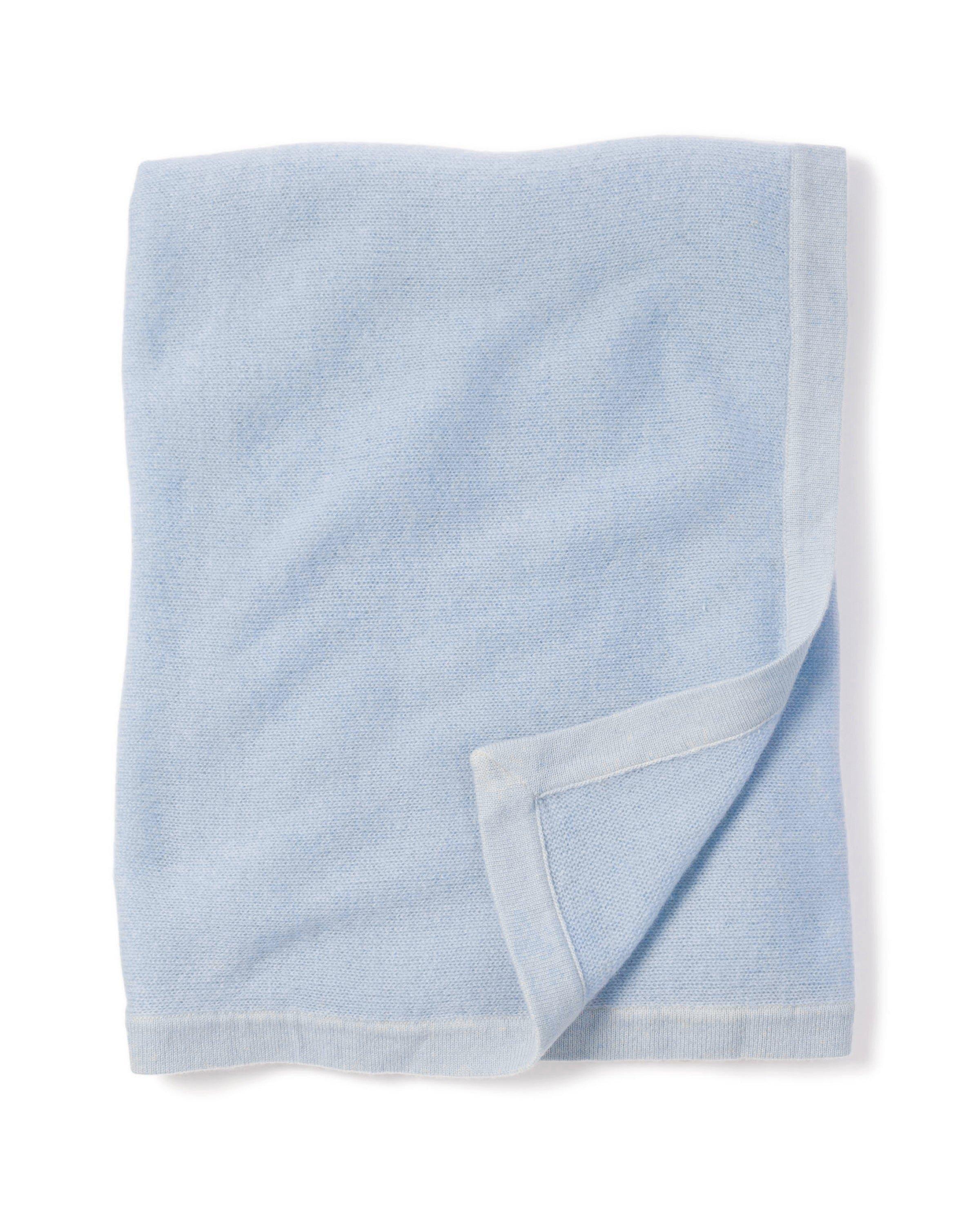 Janie and Jack Cashmere Baby Blanket in Blue