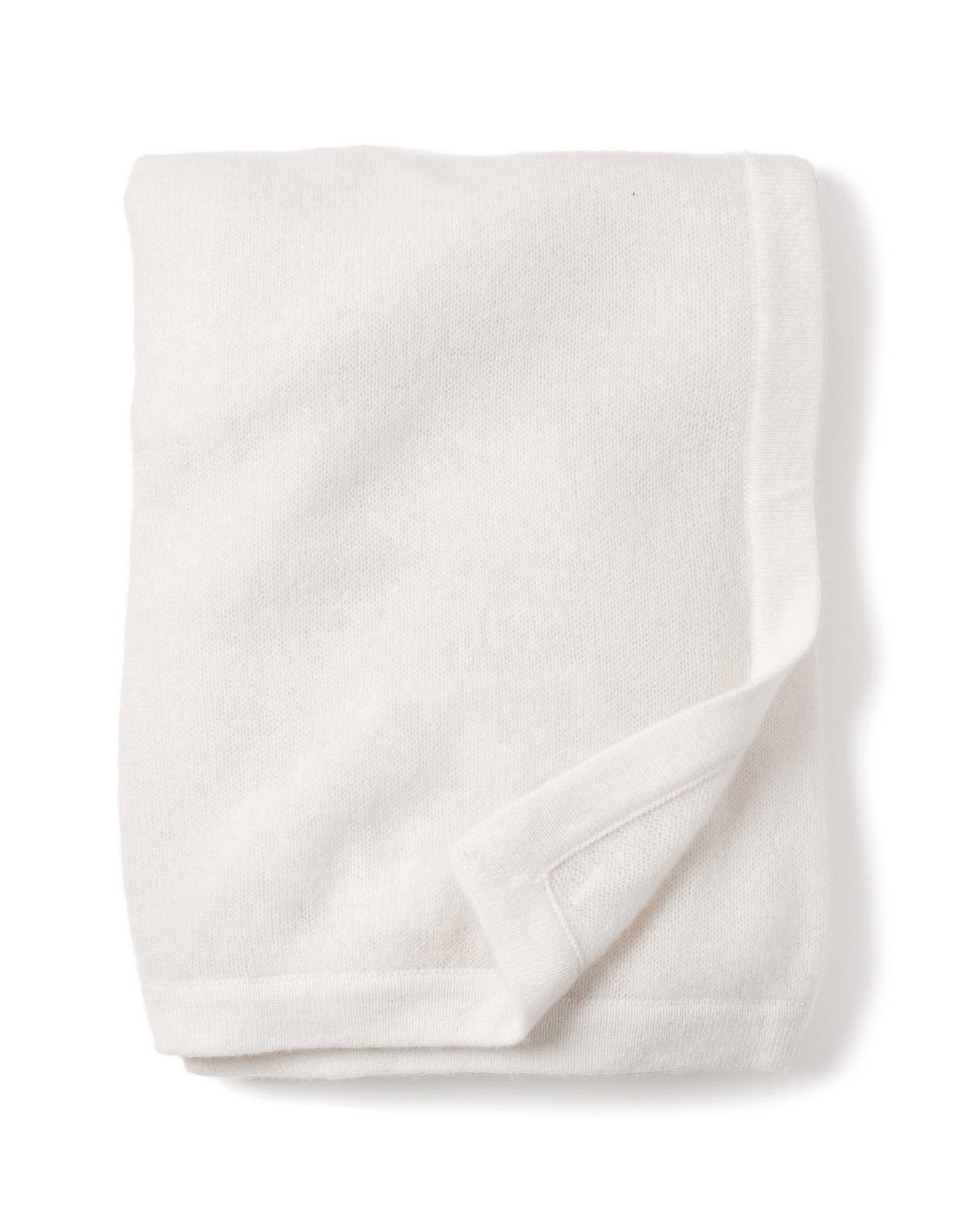 Janie and Jack Cashmere Baby Blanket in Ivory