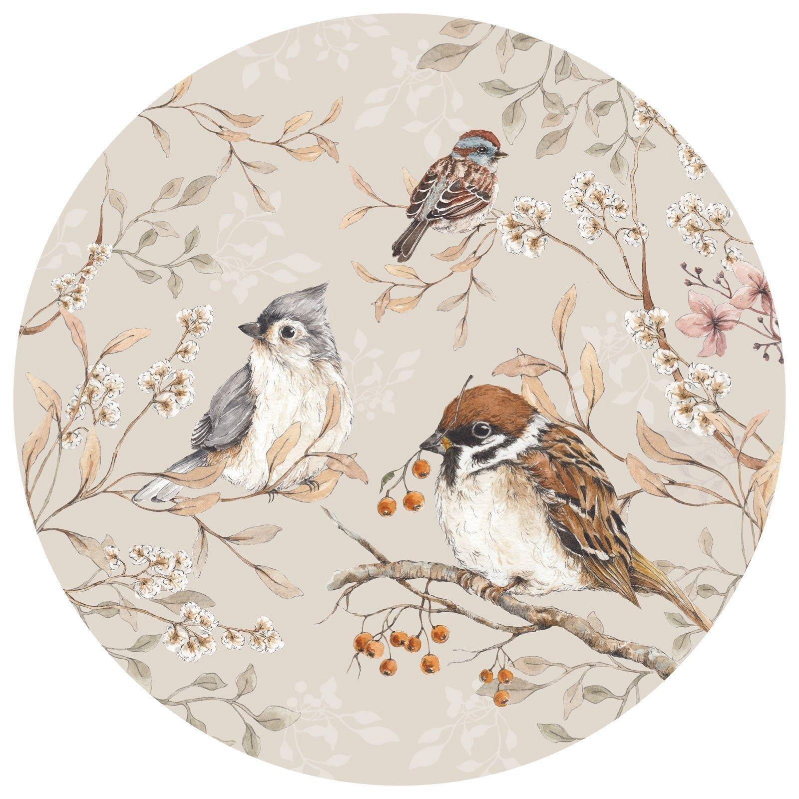 Janie and Jack Birds in a Circle Wall Decal Set