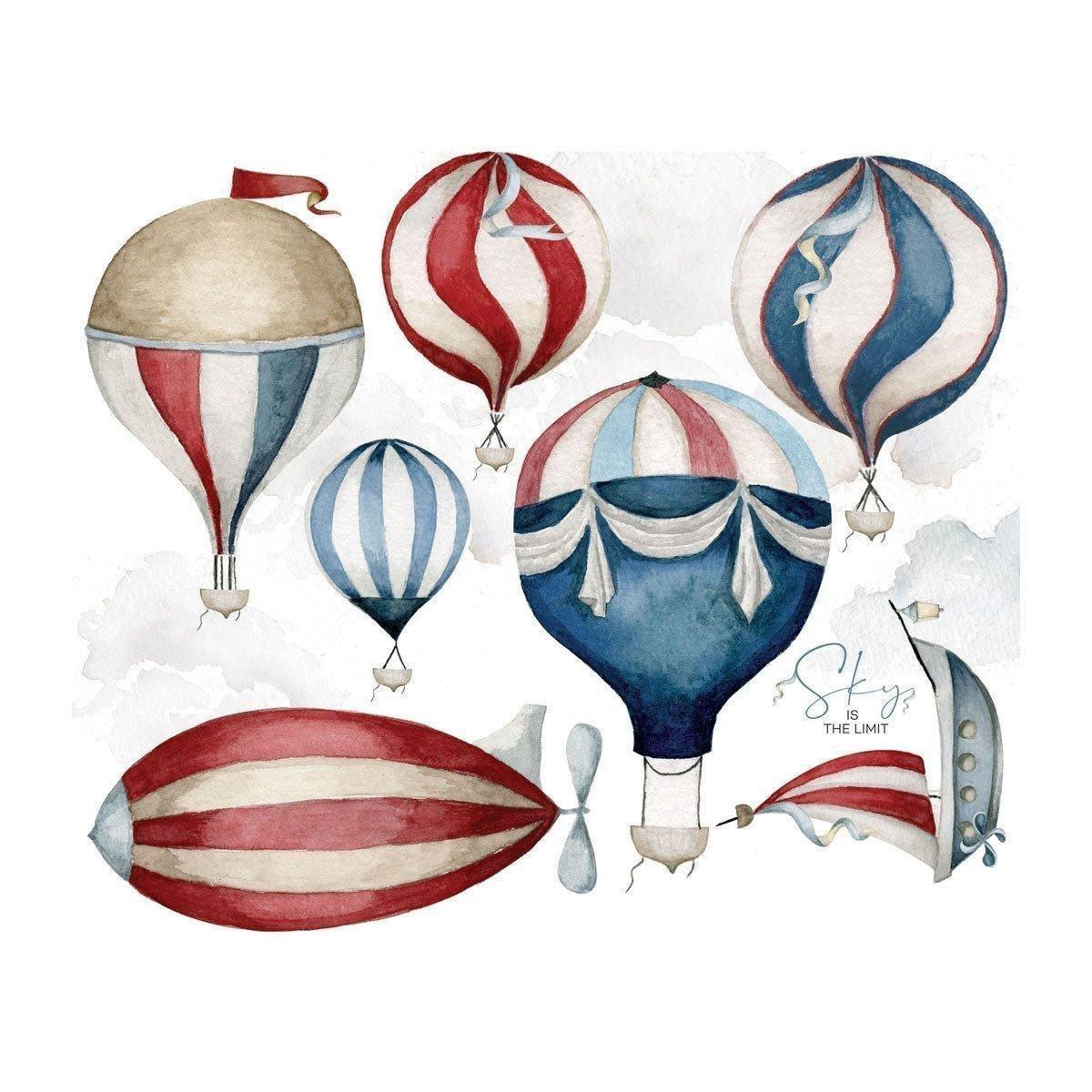 Janie and Jack Sky is the Limit Balloon Wall Decal Set