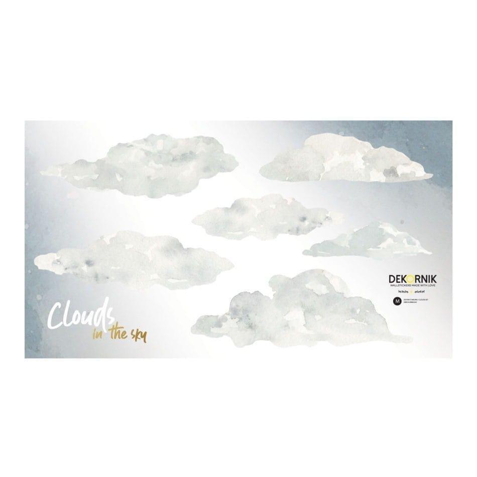 Janie and Jack Clouds in the Sky Wall Decal Set