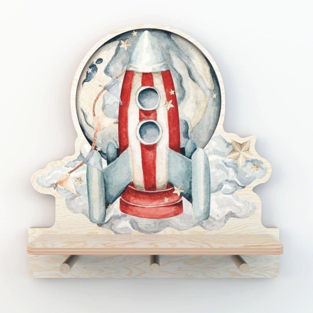 Janie and Jack Rocketship Mini Shelf