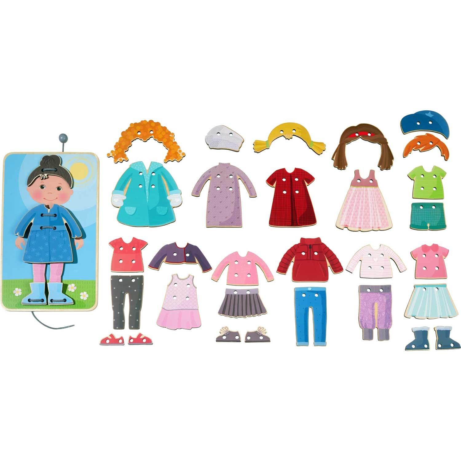 Janie and Jack Dress Me Threading & Lacing Game