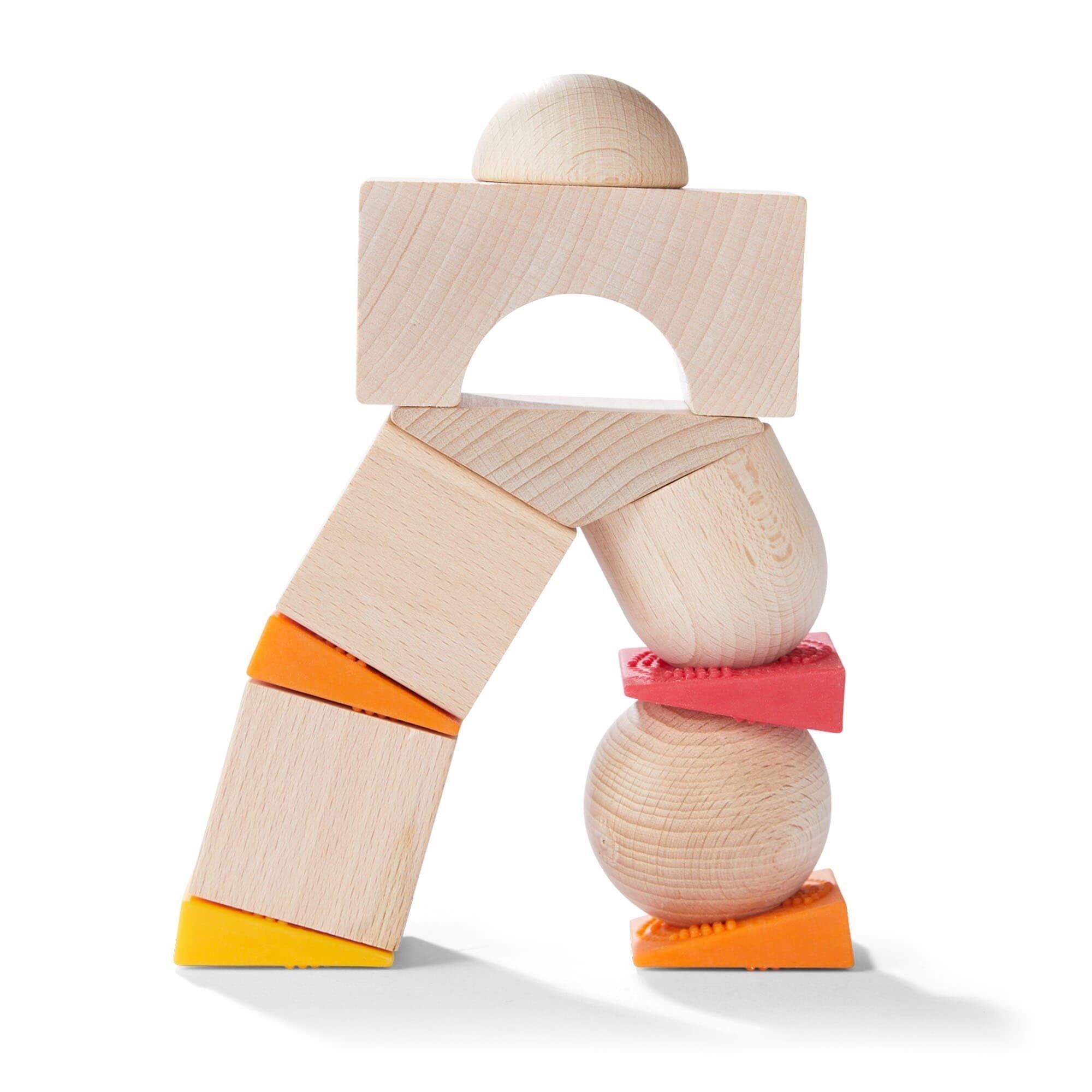 Janie and Jack Teetering Towers Wooden Blocks