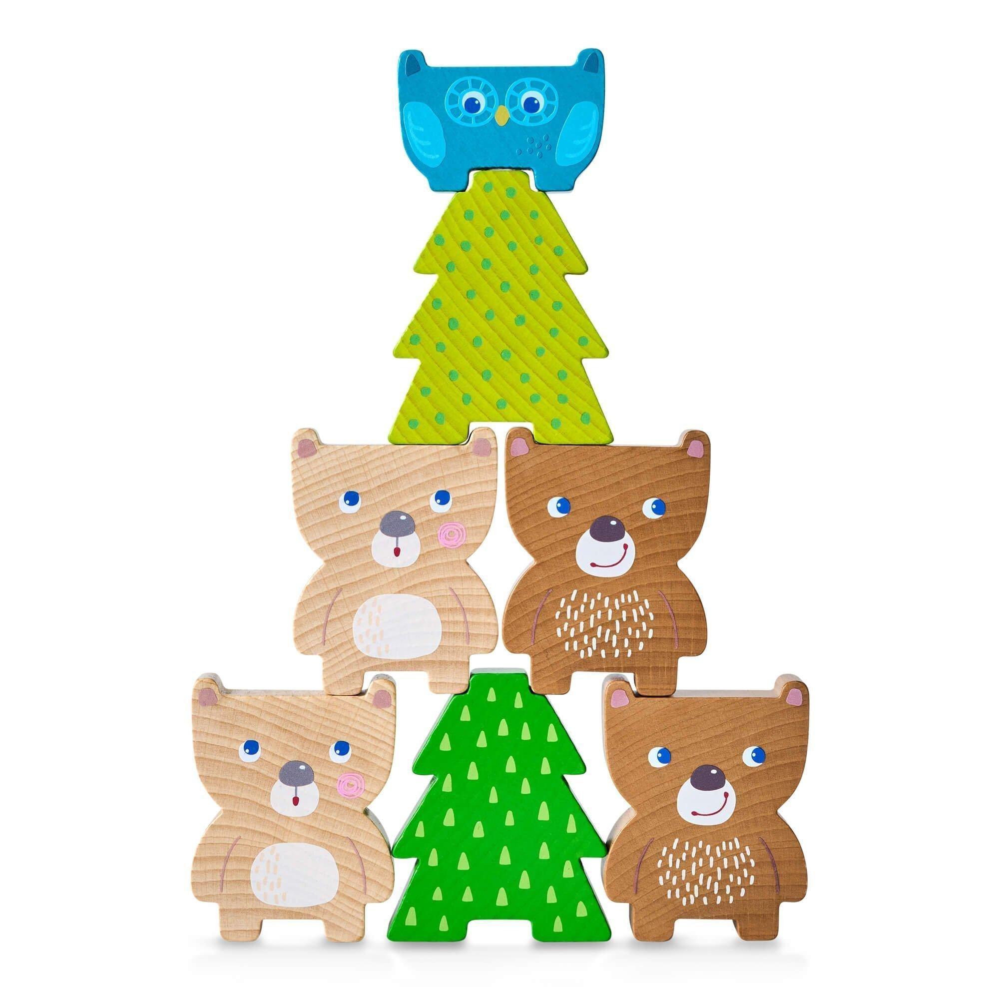 Janie and Jack Forest Friends Stacking Toy