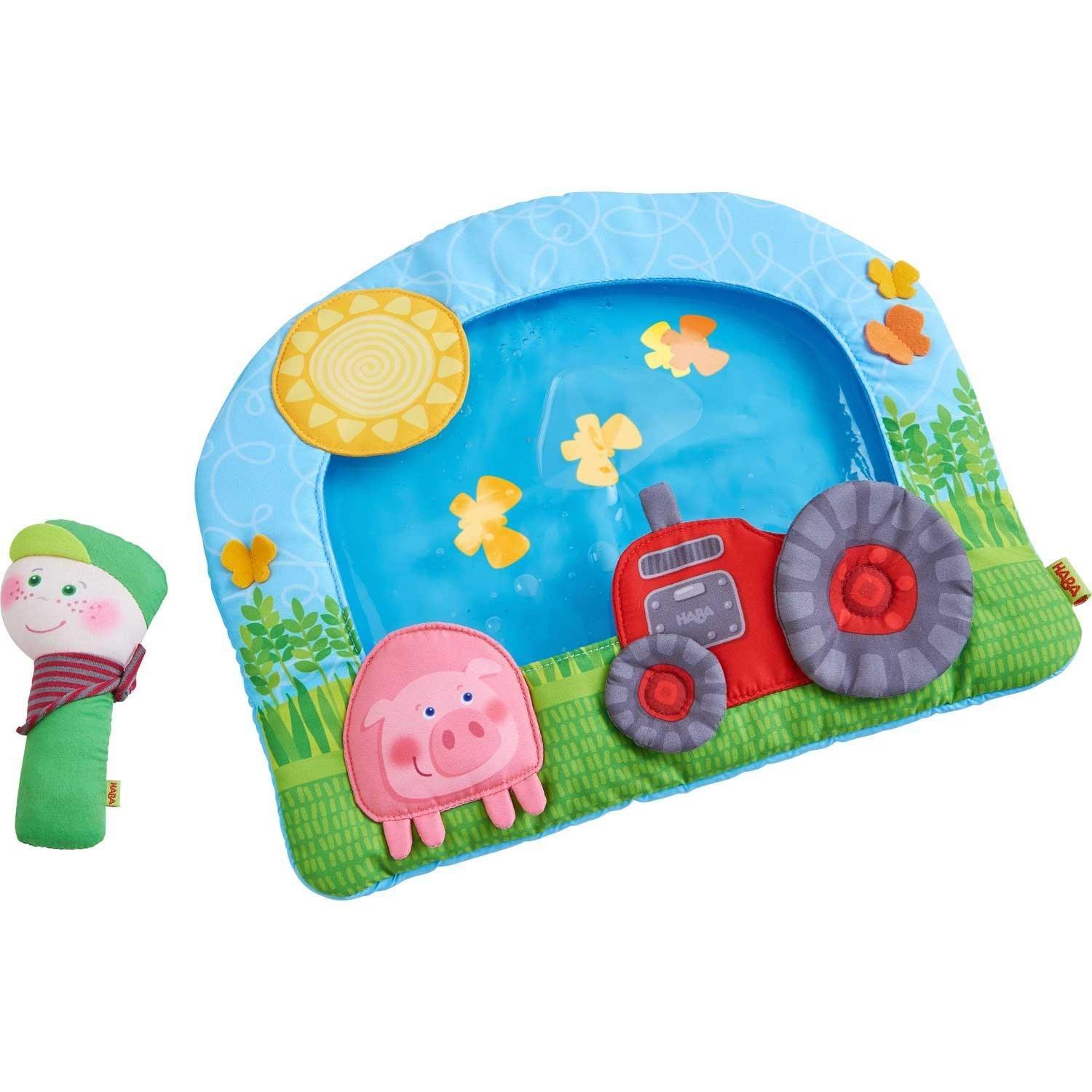 Janie and Jack On the Farm Water Play Mat Tummy Time Activity