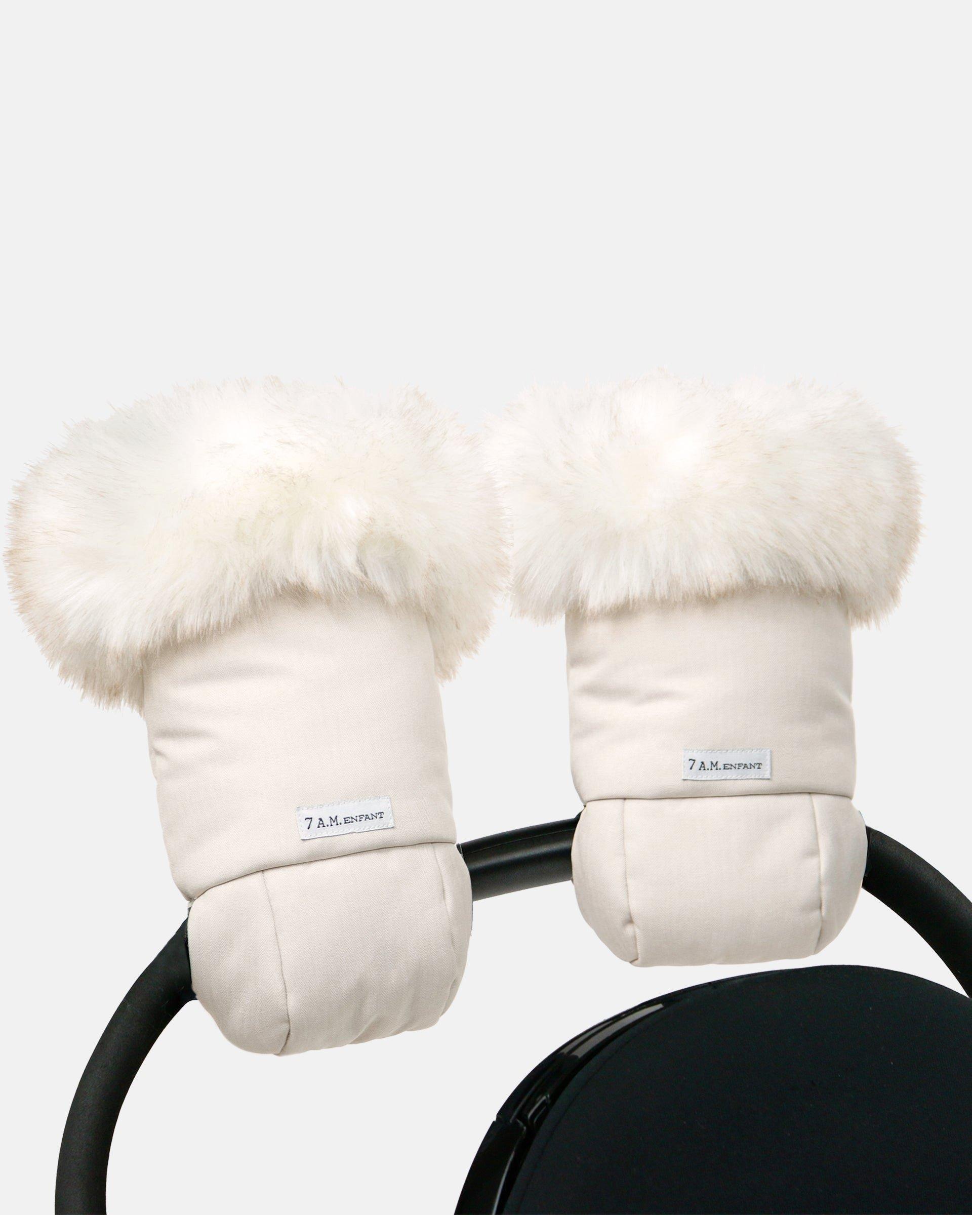 Janie and Jack Warmmuffs - Tundra Plush