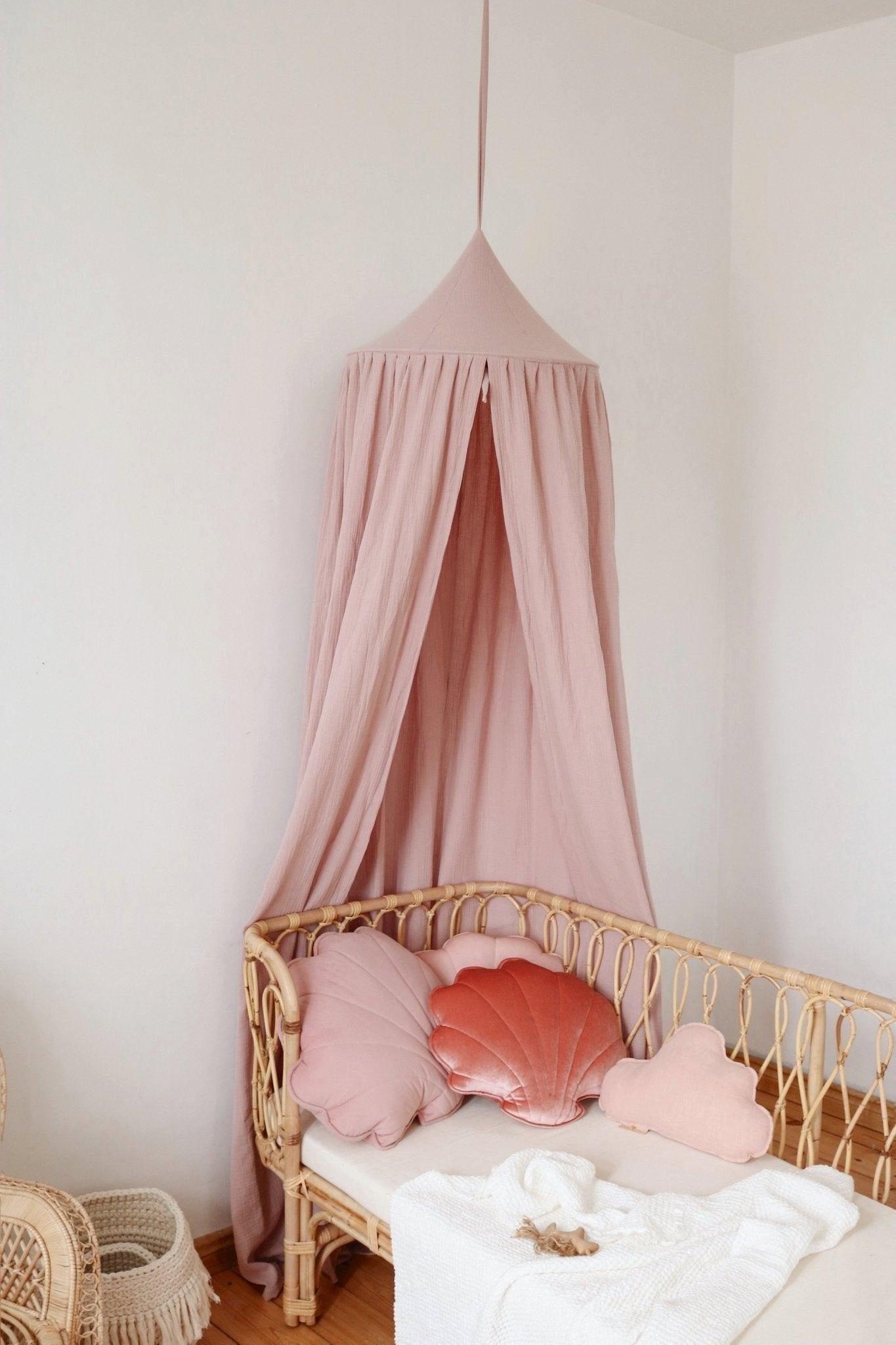 Janie and Jack Baby pink Canopy
