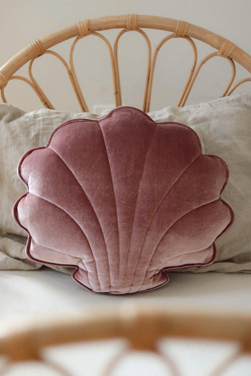 Janie and Jack Velvet Cosmic Pearl Shell Pillow