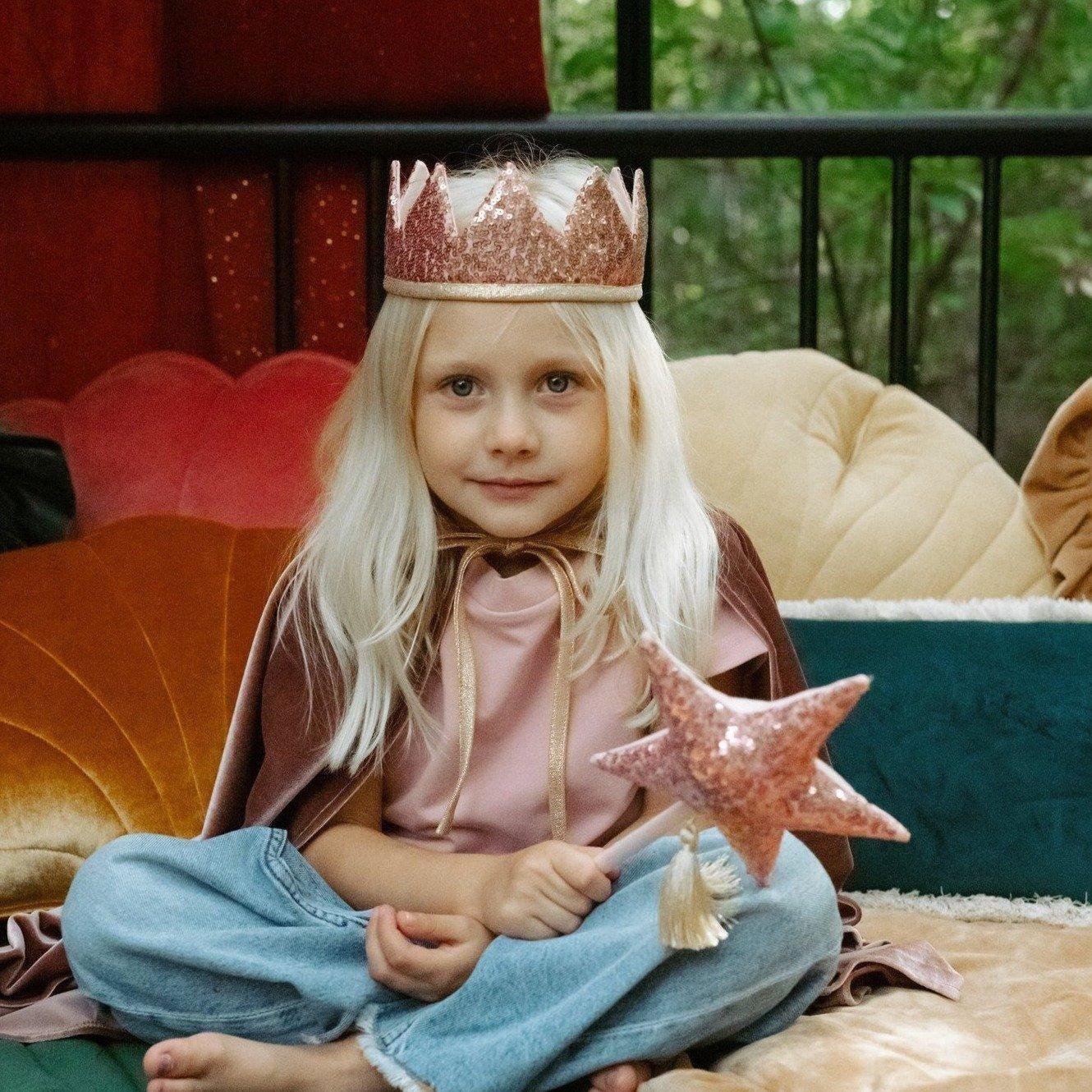 Janie and Jack Pink Sequins Fairy-tale Crown