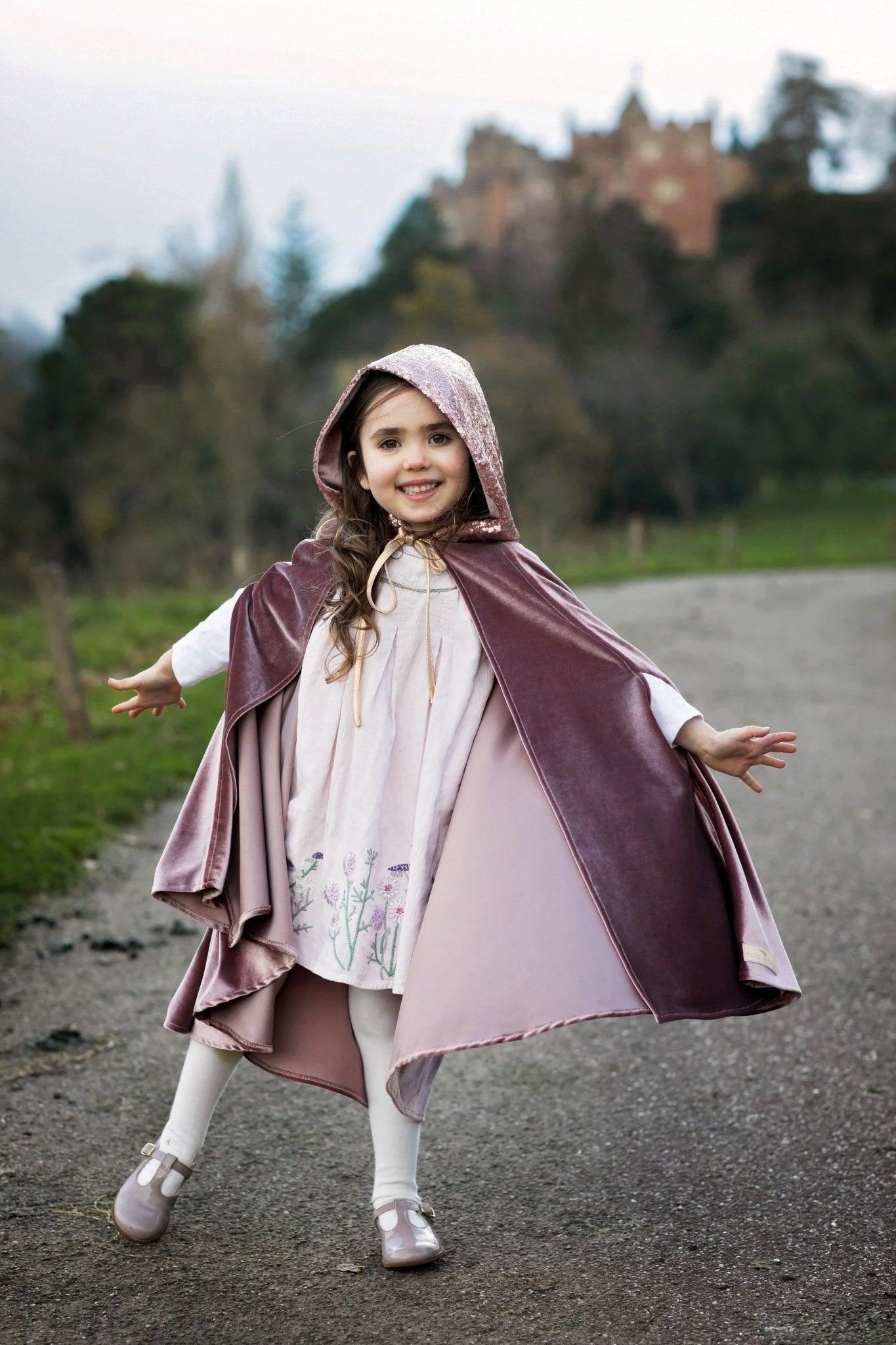 Janie and Jack Cosmic Pearl Riding Hood Magic Cape