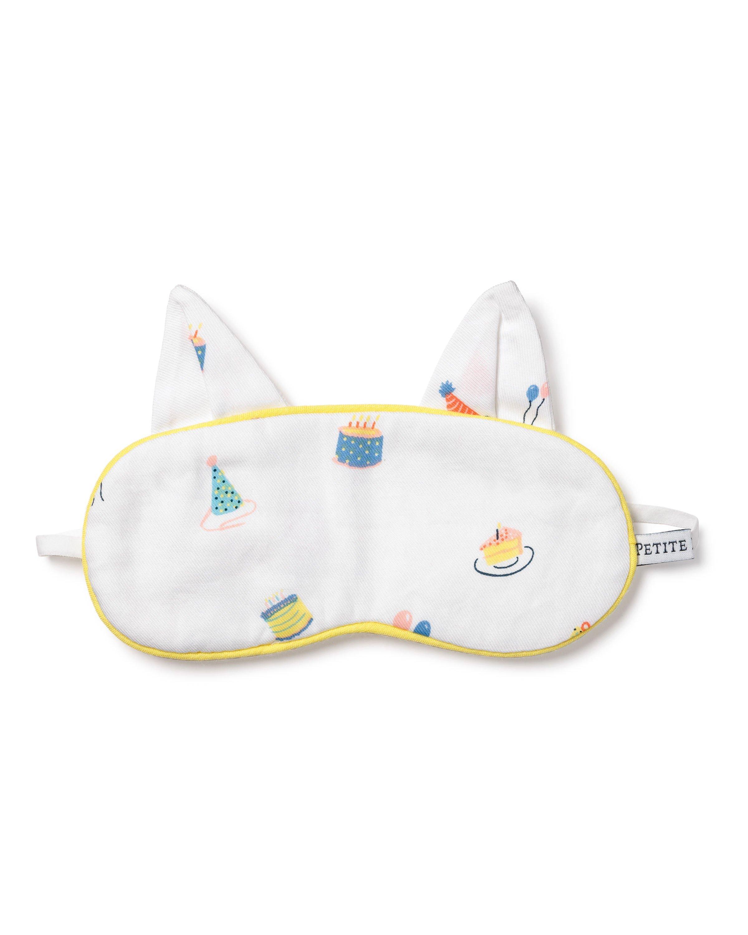 Janie and Jack Birthday Wishes Kitty Eye Mask