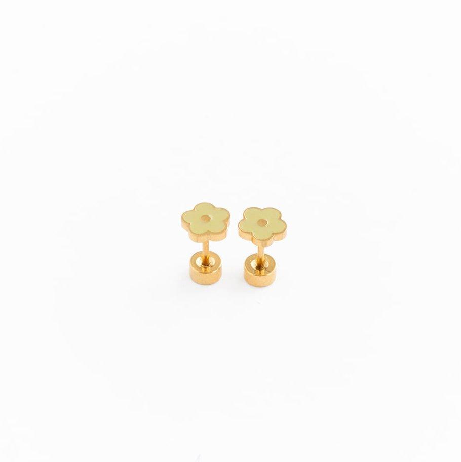 Janie and Jack Petite Flower Stud Earrings