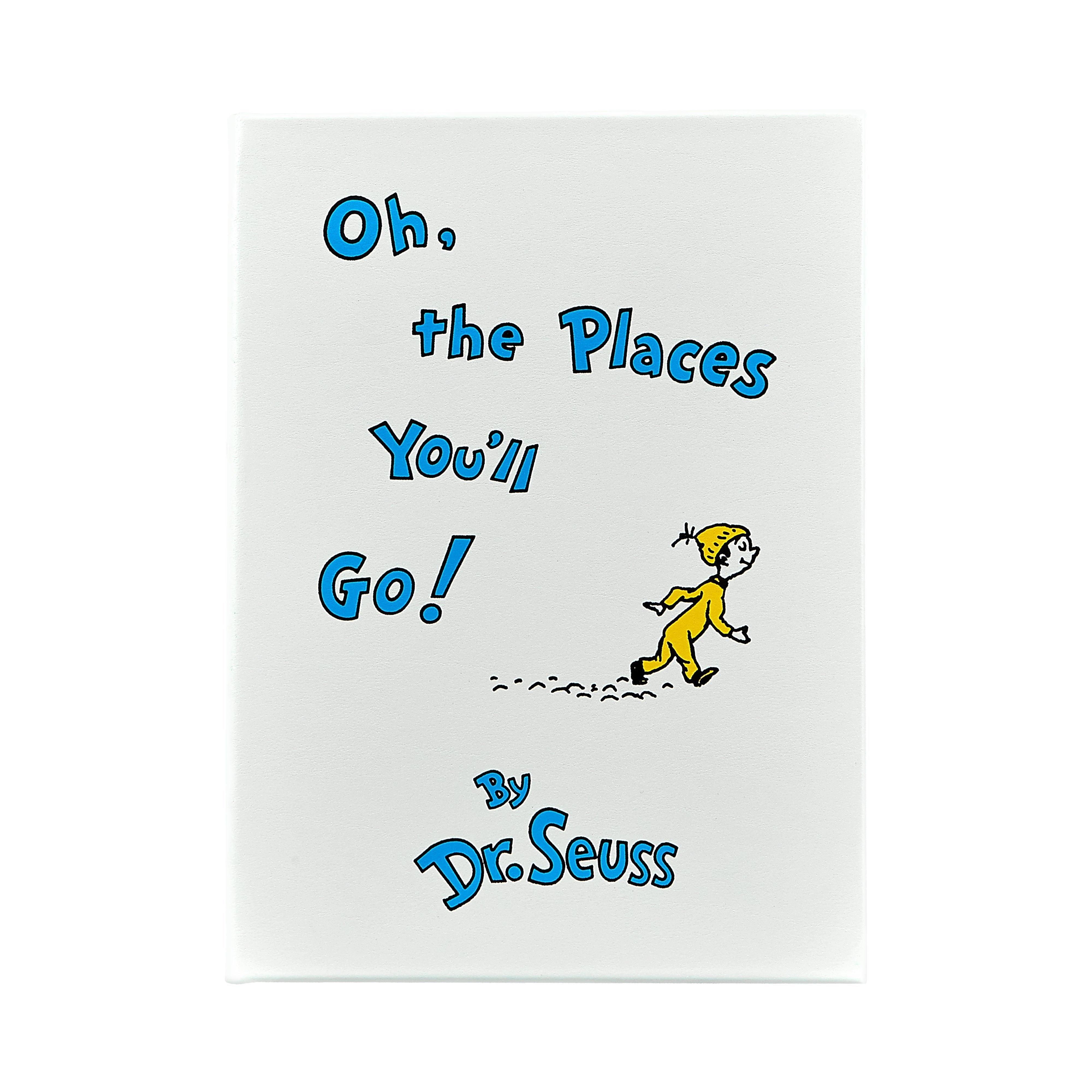 Janie and Jack OH THE PLACES YOU'LL GO  LEATHER EDITION