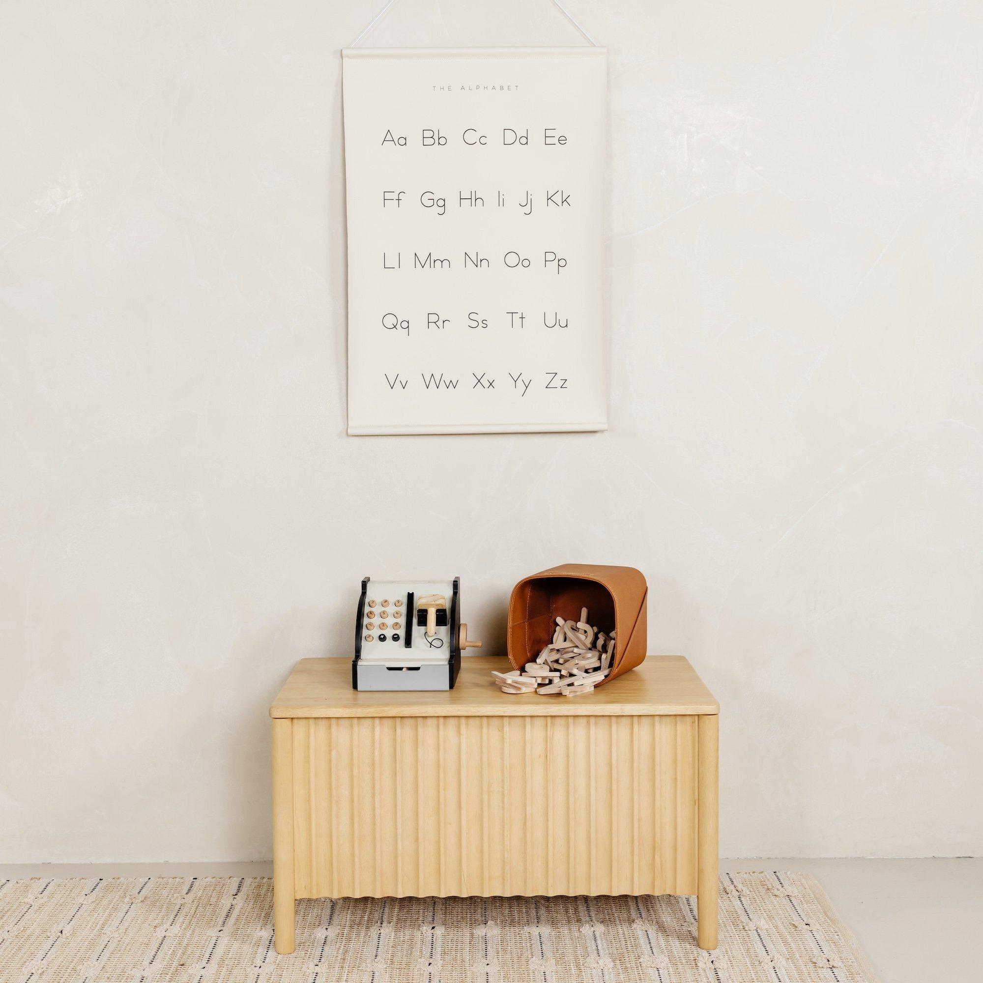 Janie and Jack Alphabet Poster