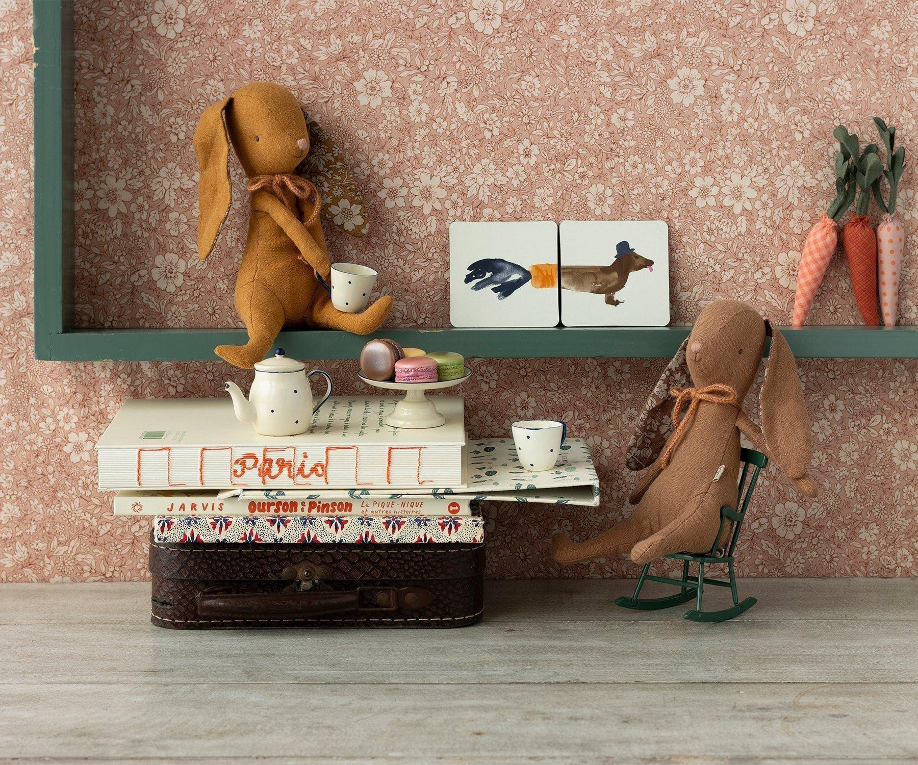 Janie and Jack Bunny - Ocher