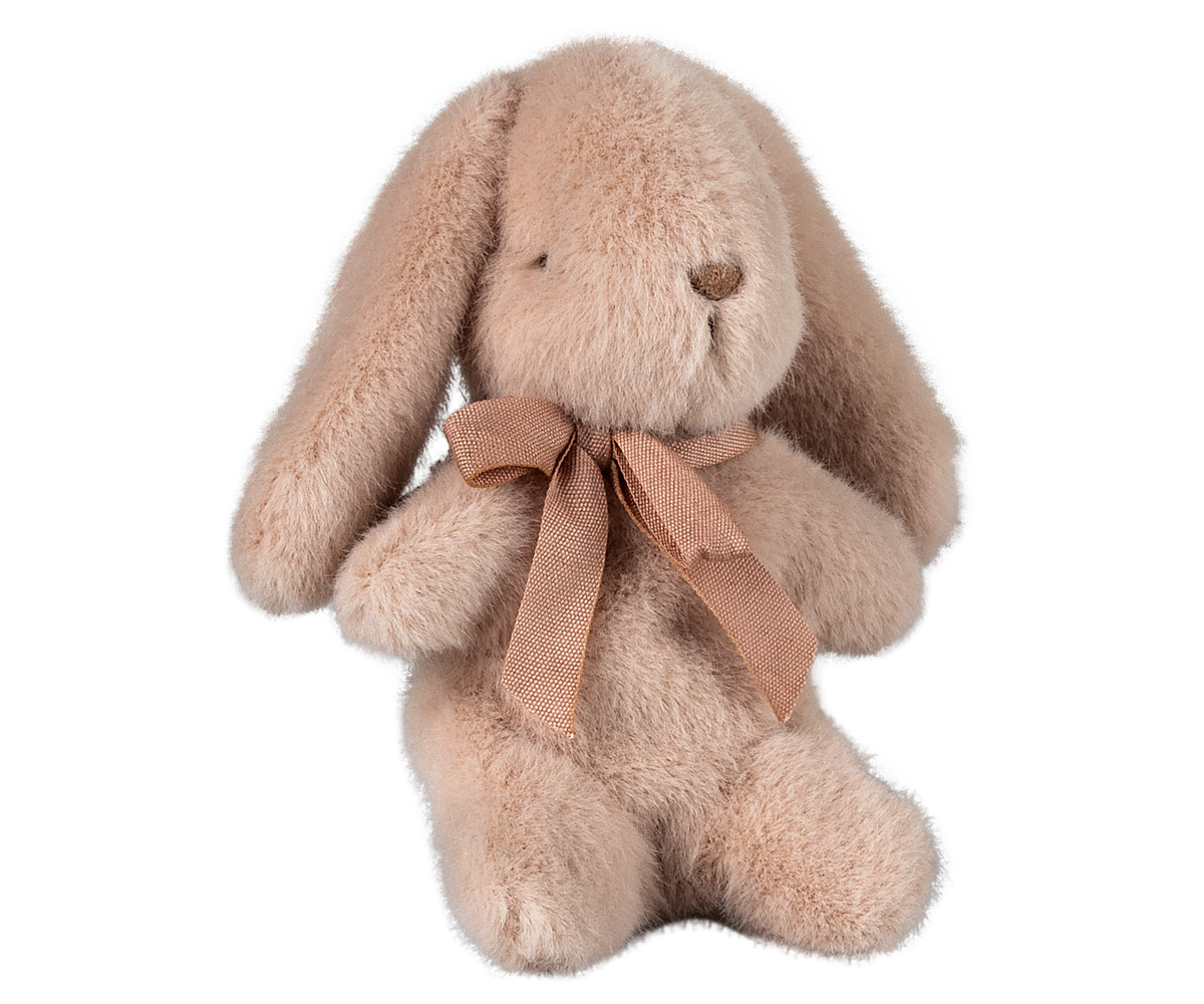 Janie and Jack Bunny plush, Mini - Light powder