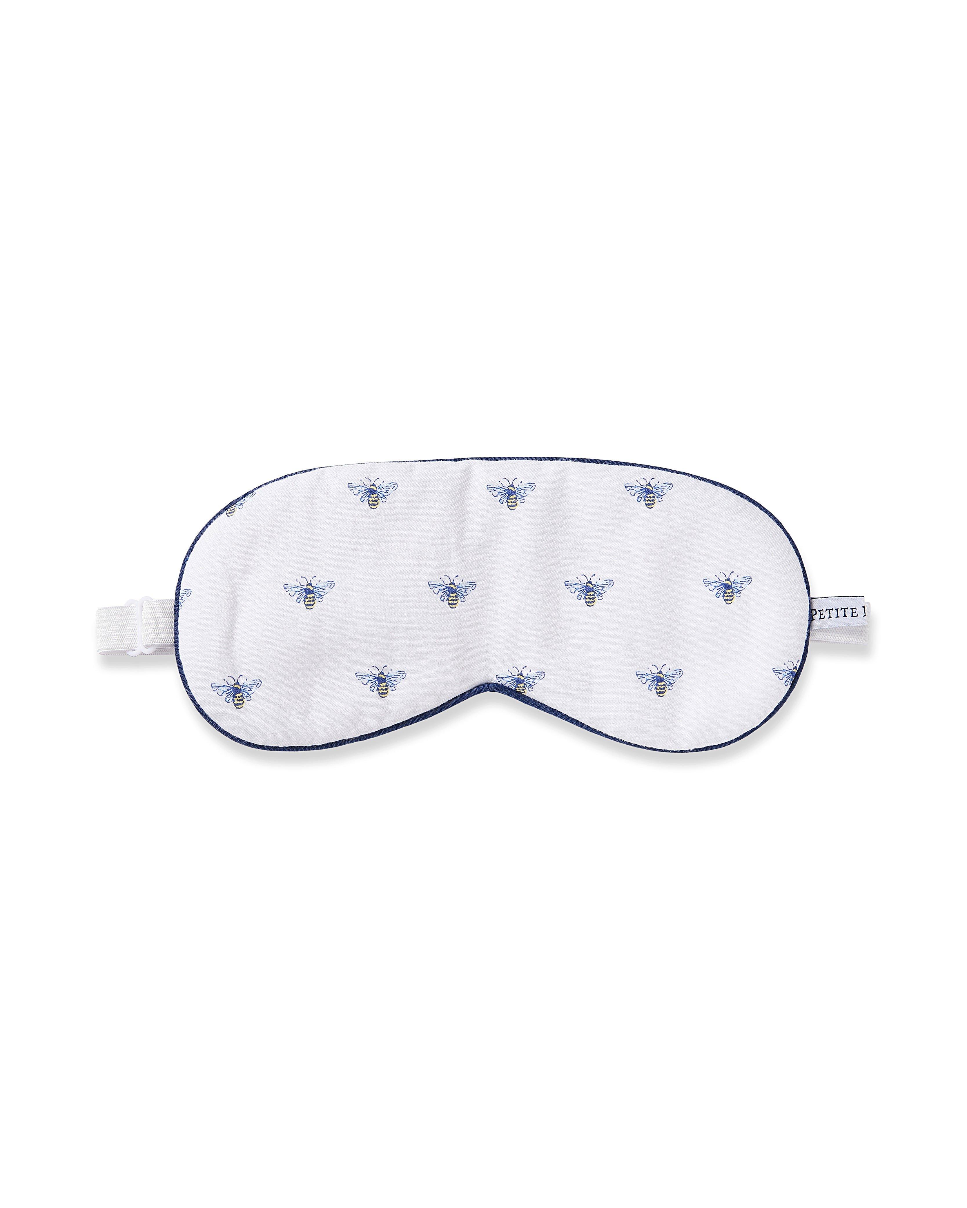 Janie and Jack Adult's Twill Sleep Mask in Buzzing Bees