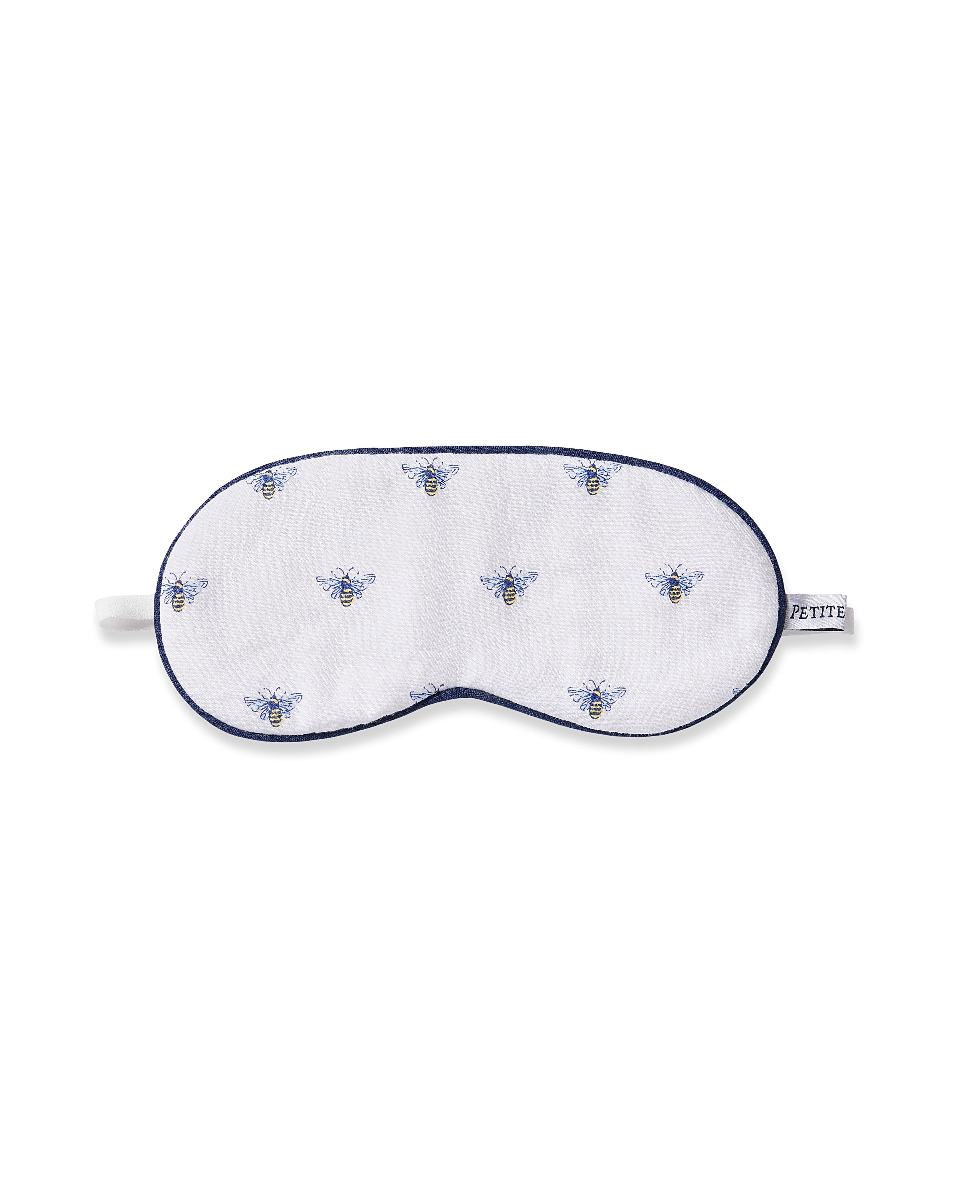 Janie and Jack Children's Twill Sleep Mask in Buzzing Bees