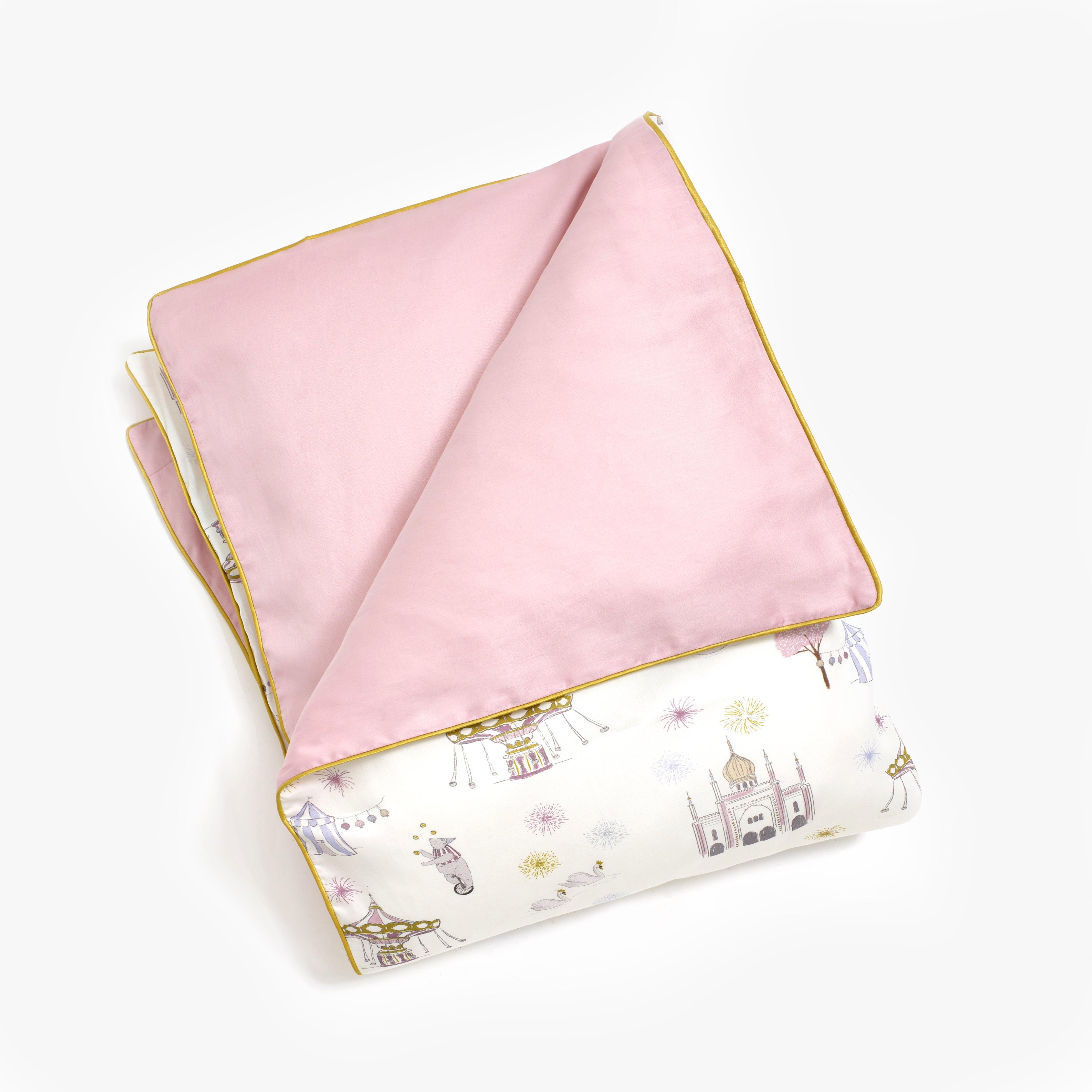 Janie and Jack Adventures in Wonderland Baby Duvet Set - Rose