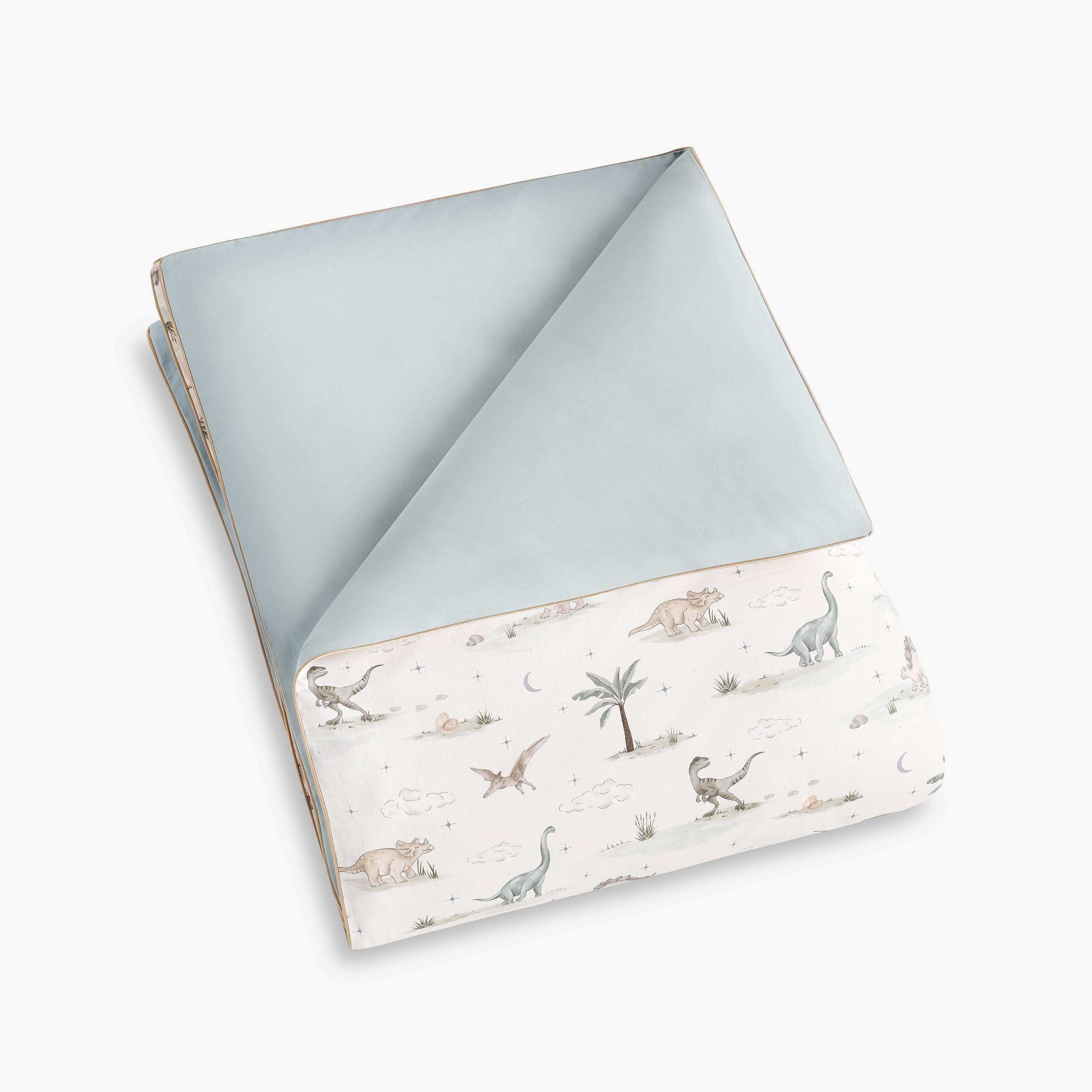 Janie and Jack Dino Dreams Baby Duvet Set - Sage