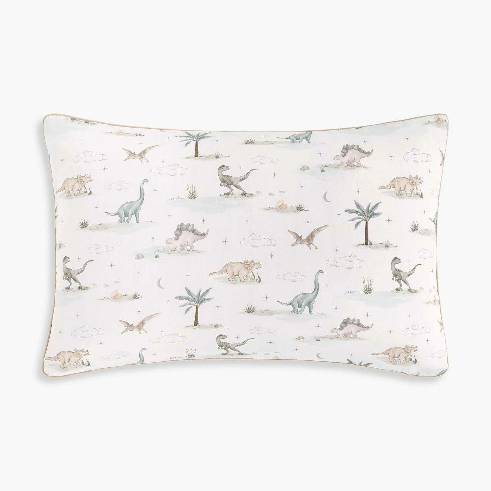 Janie and Jack Dino Dreams Toddler Pillow Set - Sage