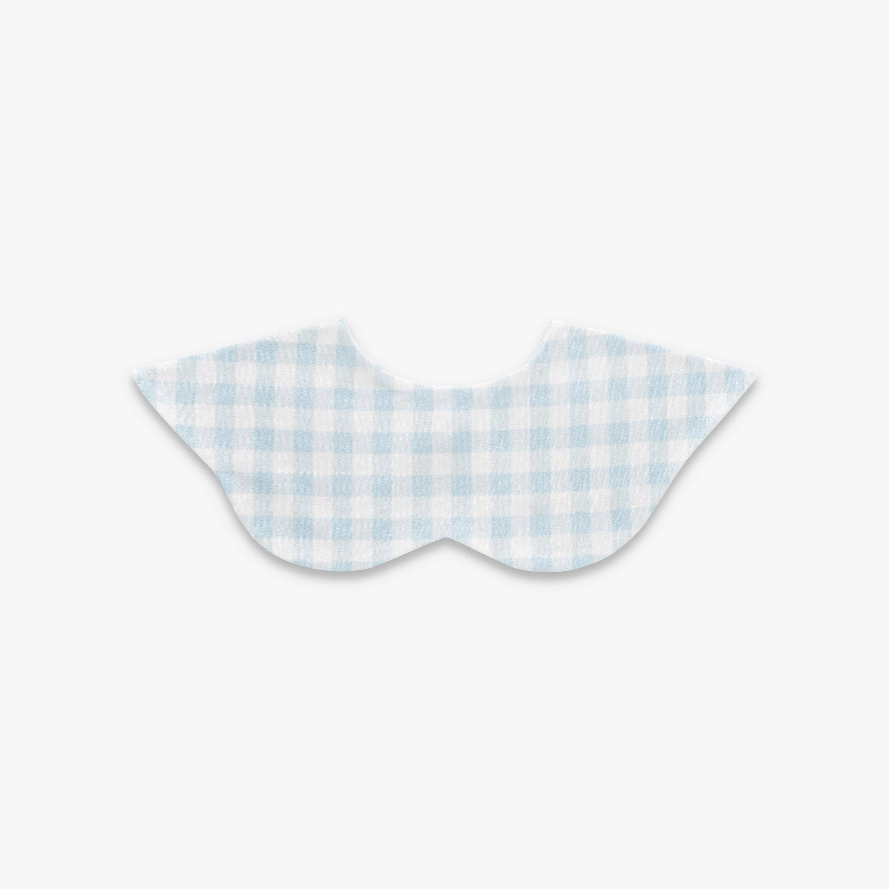 Janie and Jack Picnic Gingham Winglet Bib - Blue