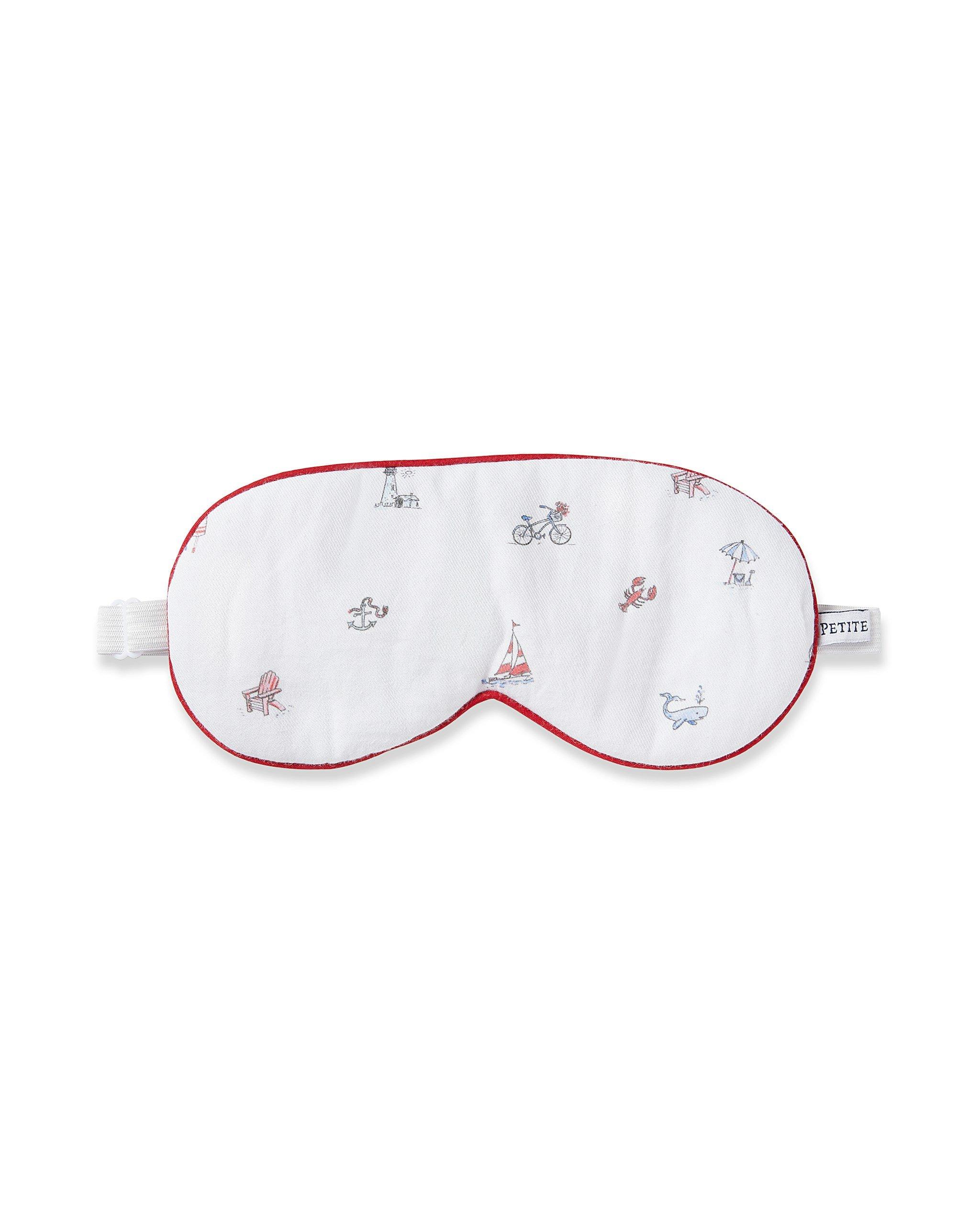Janie and Jack Adult's Twill Sleep Mask in Coastal Charms