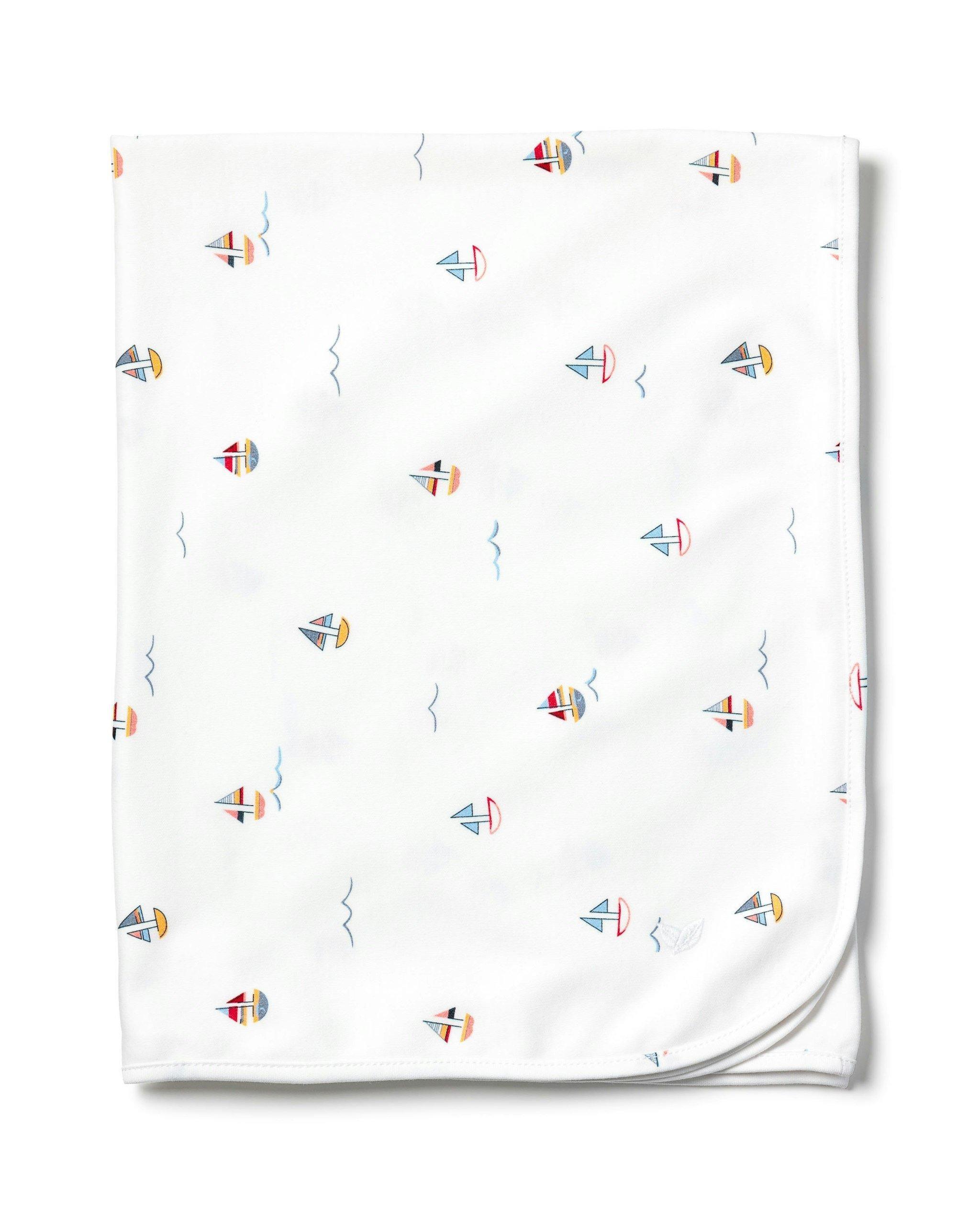 Janie and Jack Pima Baby Blanket in Bateau