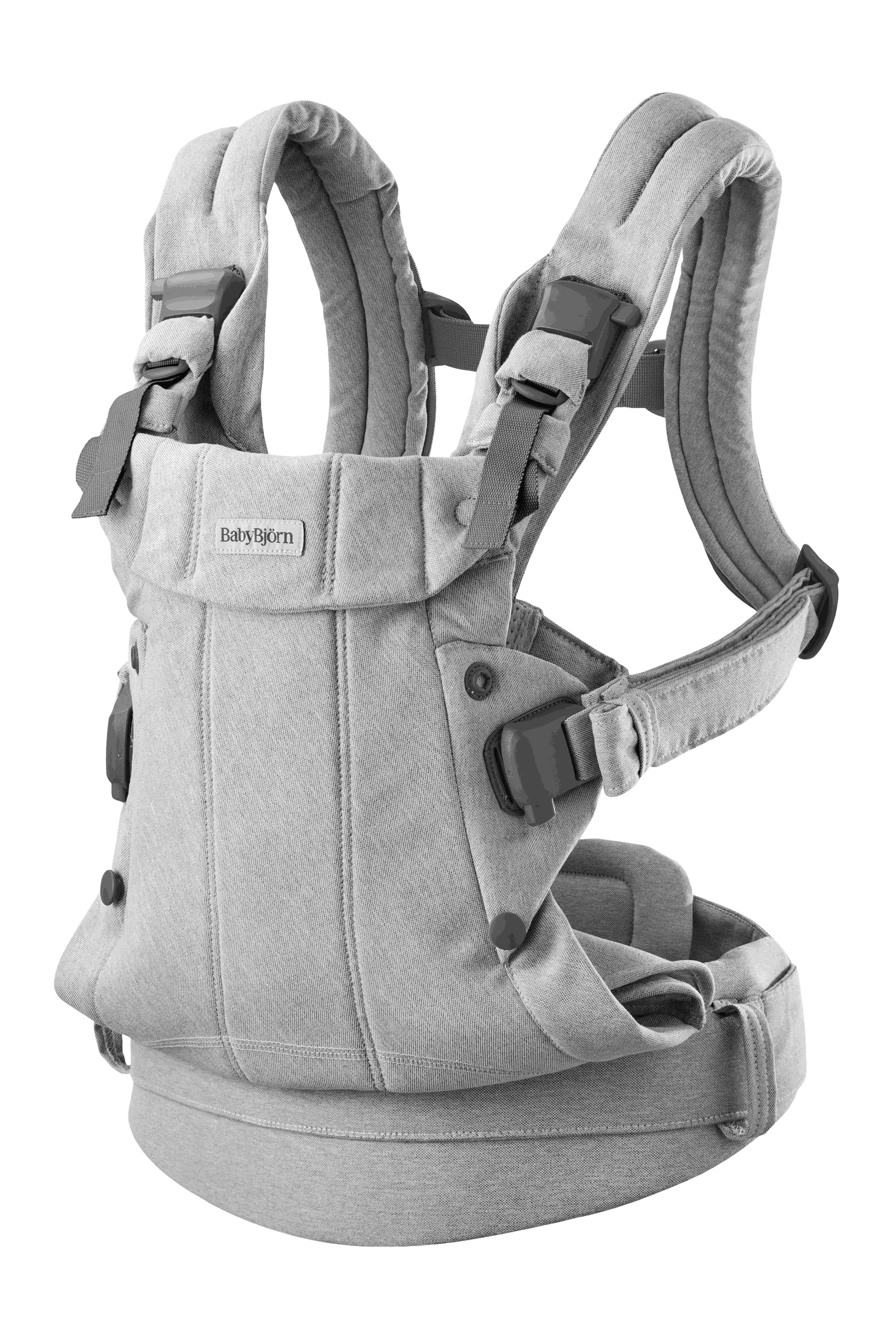 Janie and Jack Baby Carrier Harmony, Woven, Light Grey