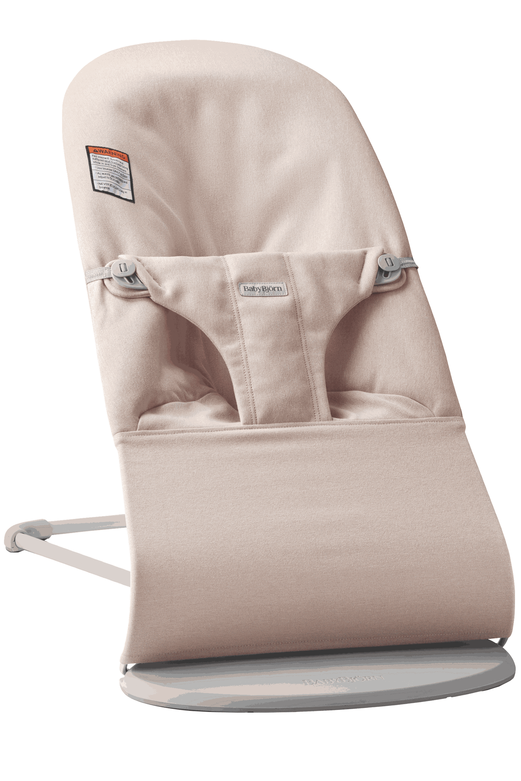Janie and Jack Baby Bouncer Bliss, Woven, Light Pink Melange