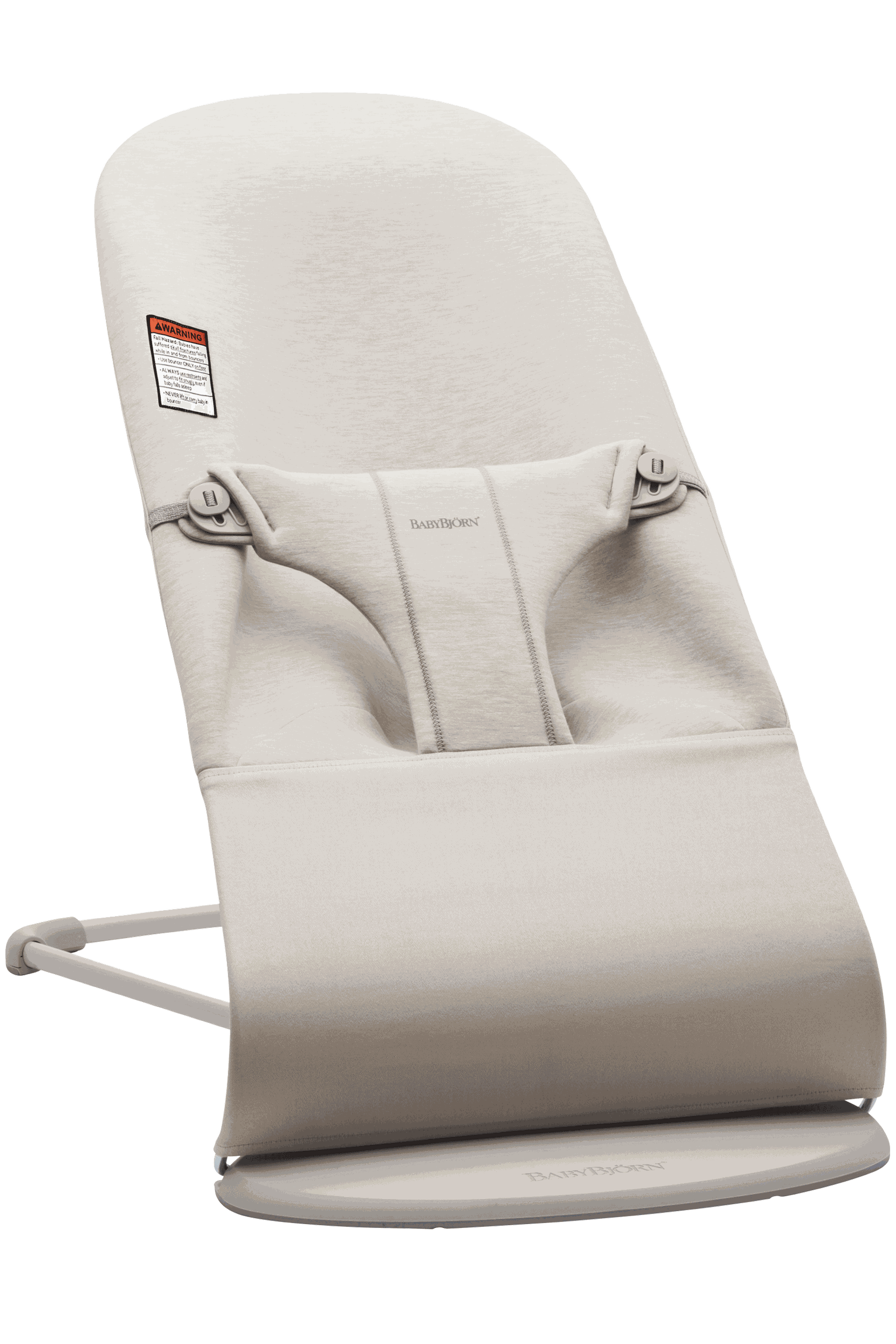 Janie and Jack Baby Bouncer Bliss, 3D Jersey, Light Beige