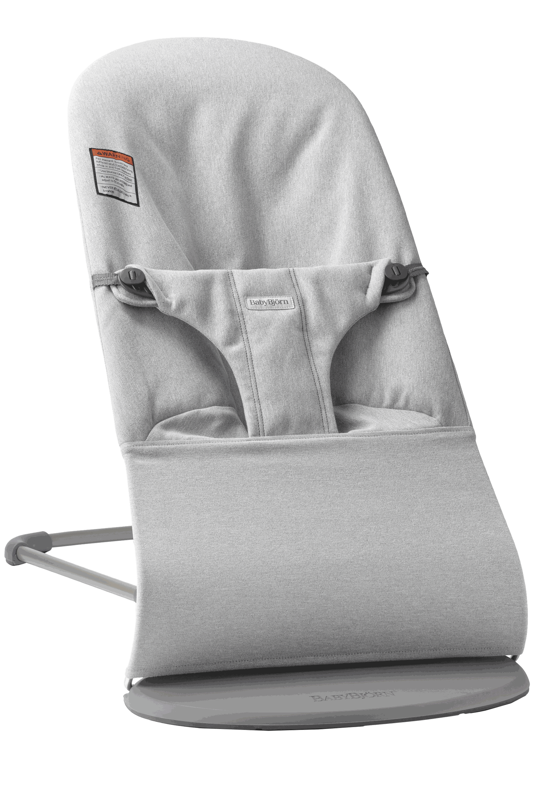 Janie and Jack Baby Bouncer Bliss, Woven, Light Gray Melange