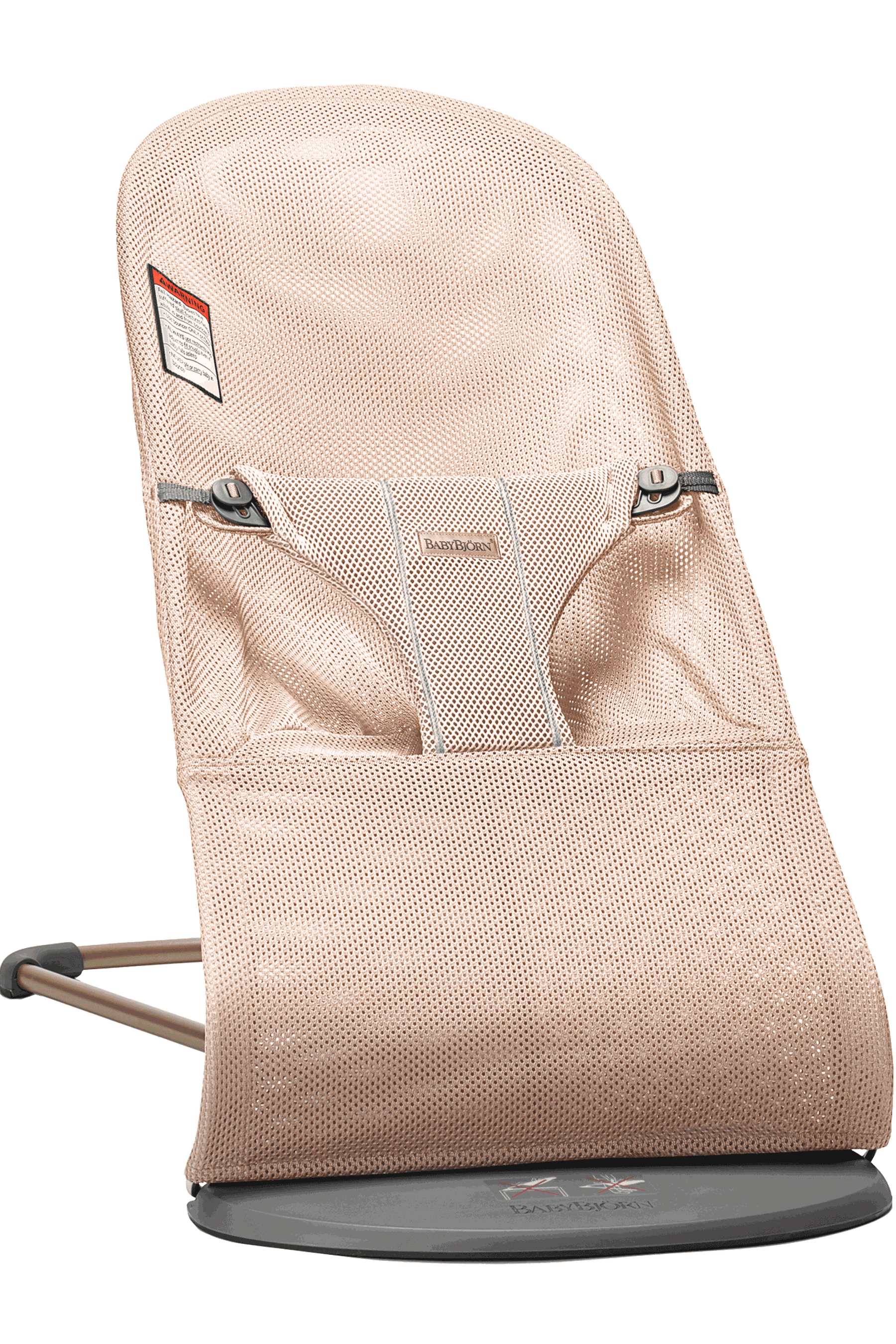 Janie and Jack Baby Bouncer Bliss, Mesh, Pearly Pink