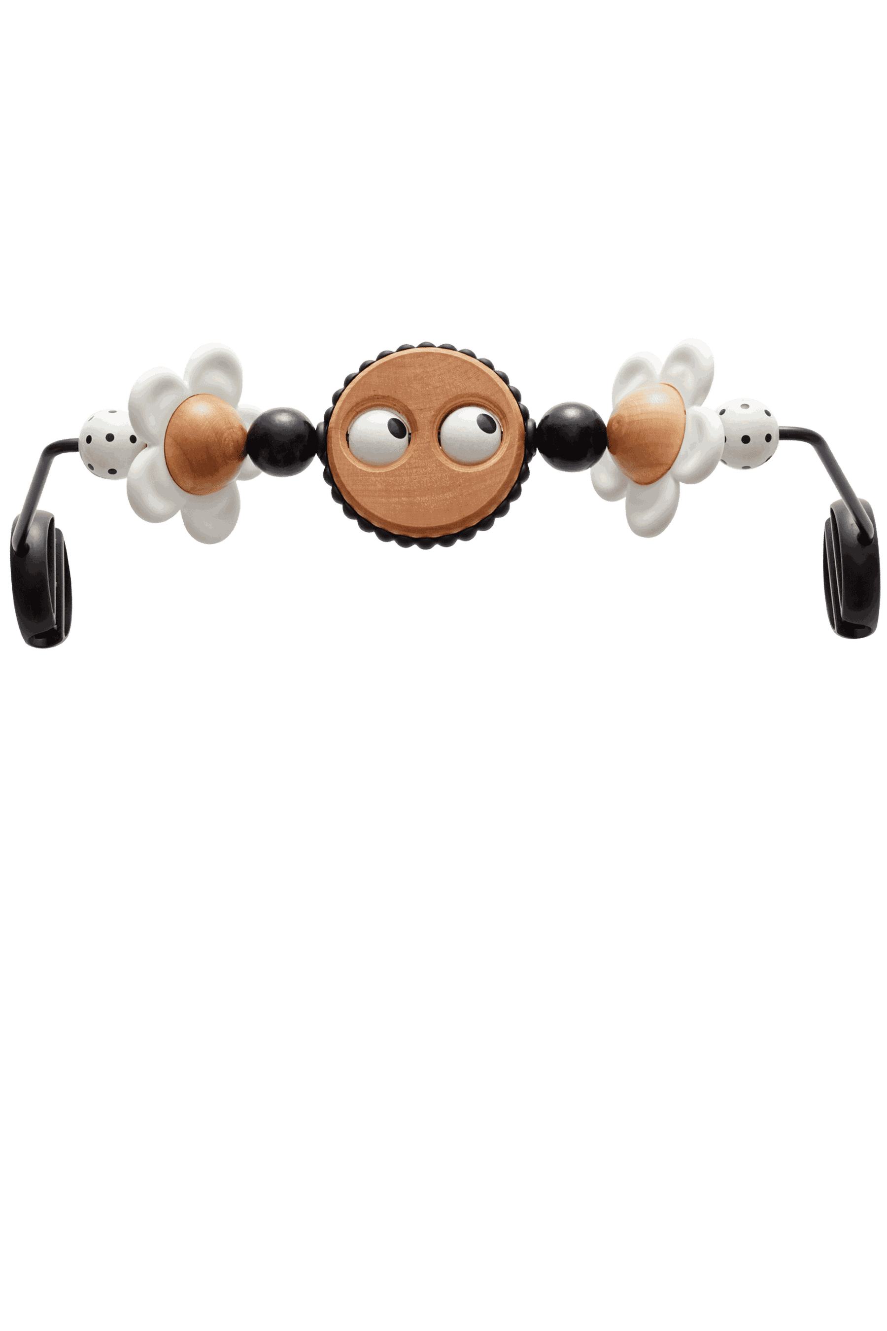 Janie and Jack Toy for Bouncer, Googly Eyes Black + White